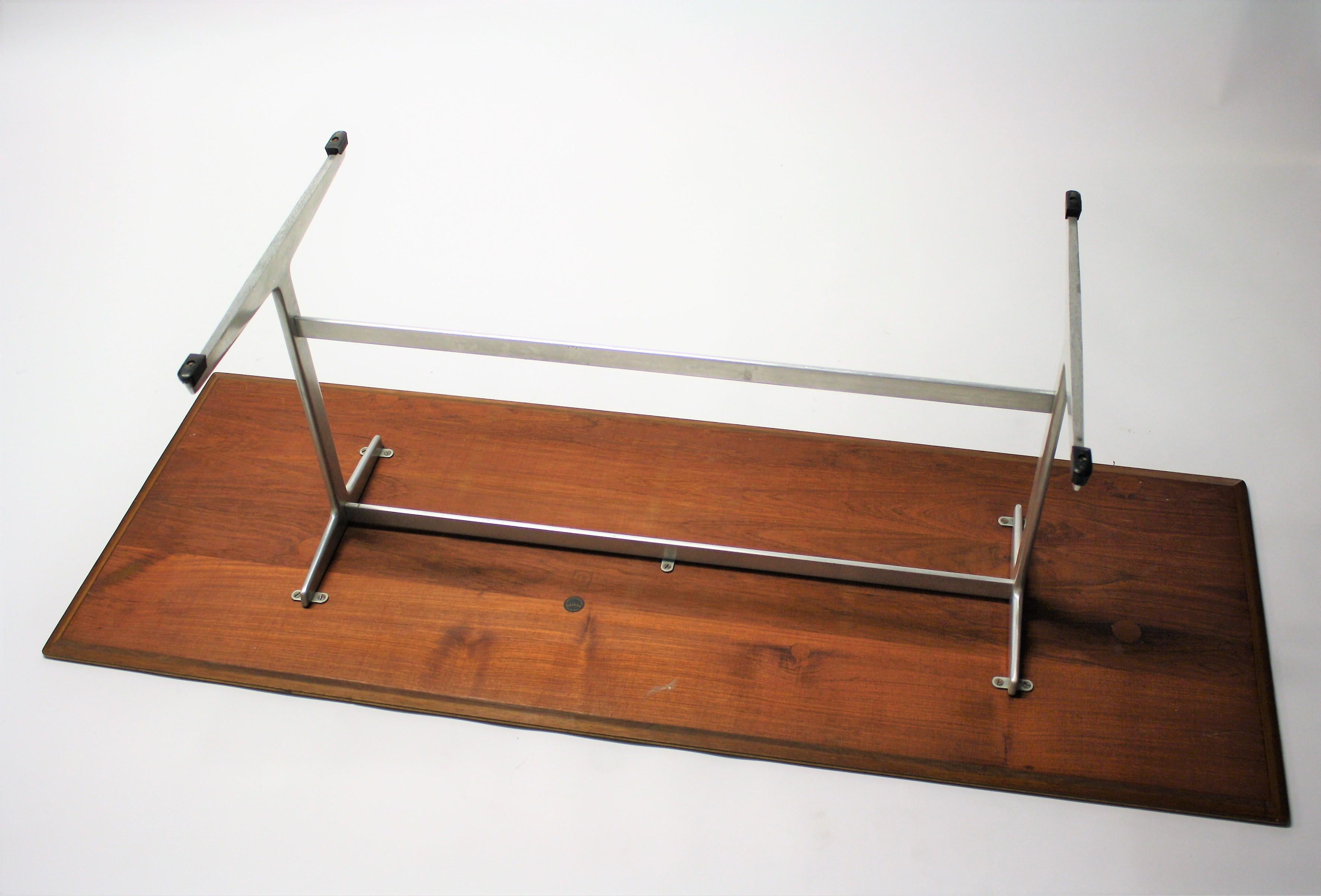 Arne Jacobsen Rosewood Coffee Table Model 3571, 1960s 8