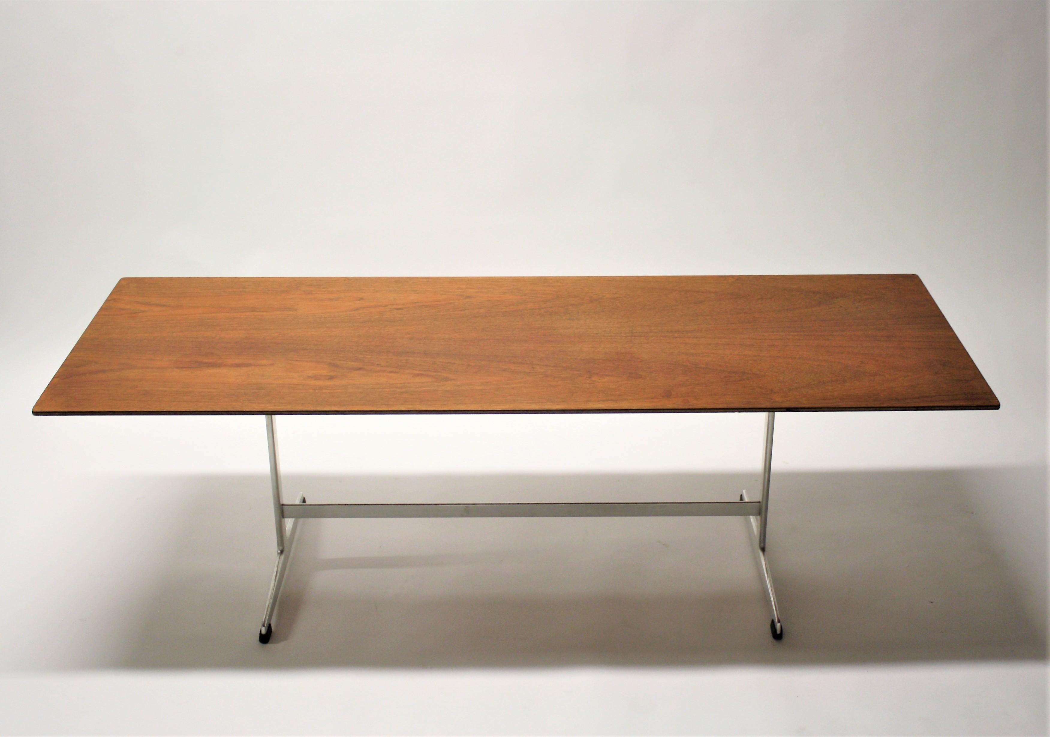 Mid-20th Century Arne Jacobsen Rosewood Coffee Table Model 3571, 1960s