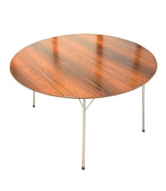 Arne Jacobsen Rosewood Dining Table for Fritz Hansen, Model 3600