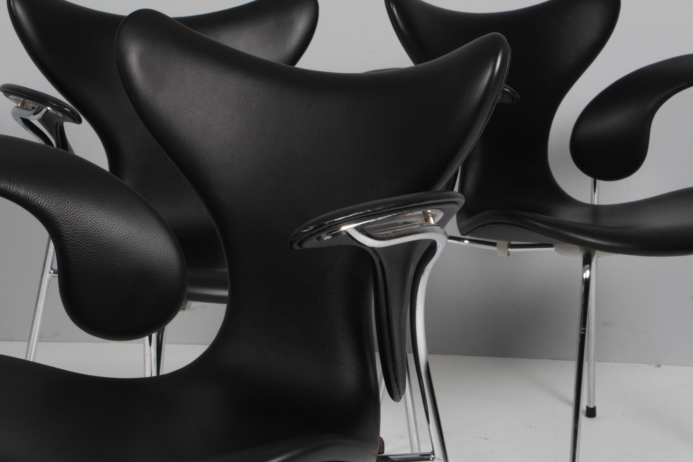 Mid-20th Century Arne Jacobsen, Seagull armchair, model 3208 For Sale