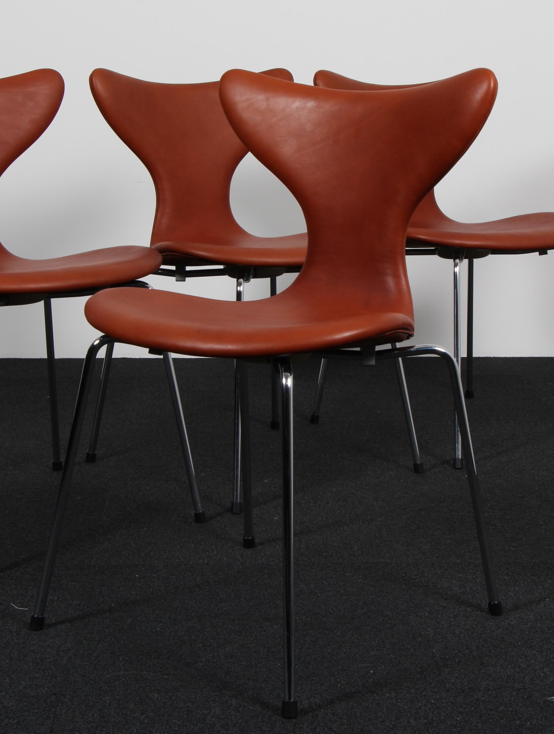 Scandinavo moderno Arne Jacobsen, Gabbiano, Sedia da pranzo