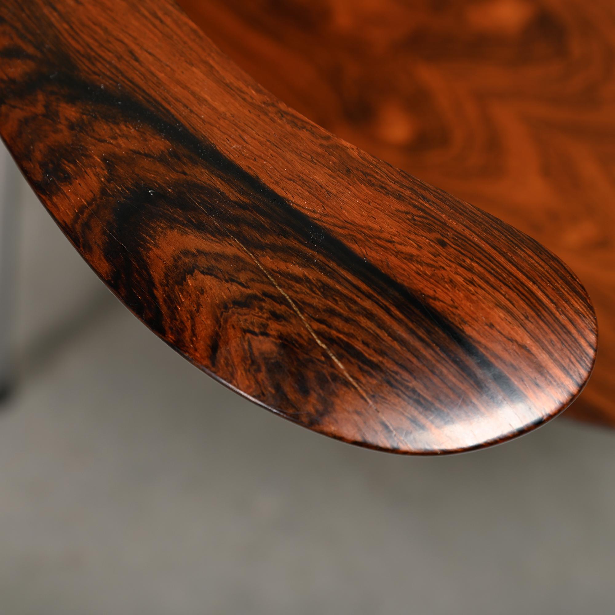 Arne Jacobsen Series 7 Armchair in Rosewood for Fritz Hansen Denmark 1960s en venta 8