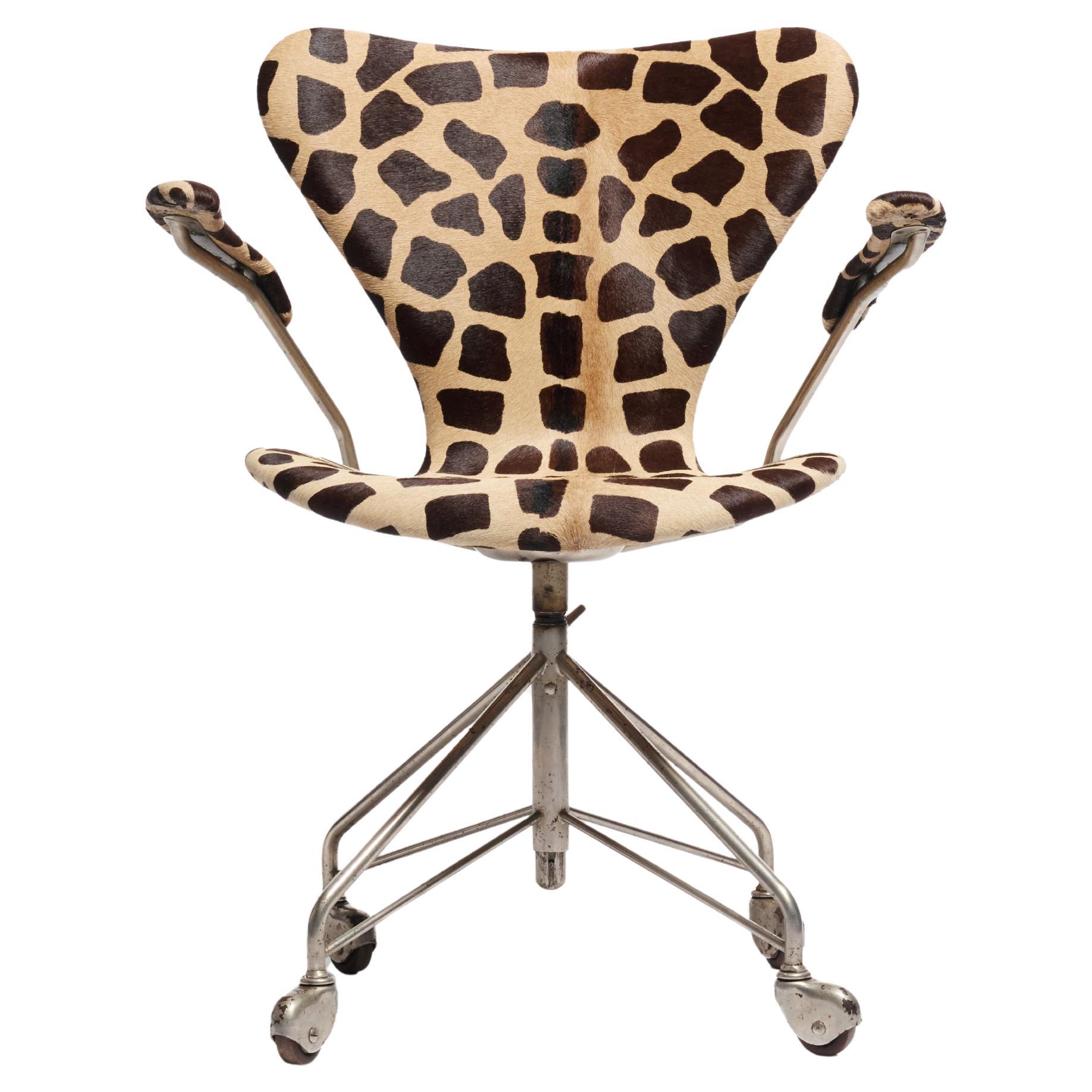 Arne Jacobsen, chaise de bureau série 7, Fritz Hansen, Danemark, années 1960 en vente