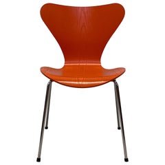 Chaise de salle à manger ou d'appoint série 7 d'Arne Jacobsen pour Fritz Hansen