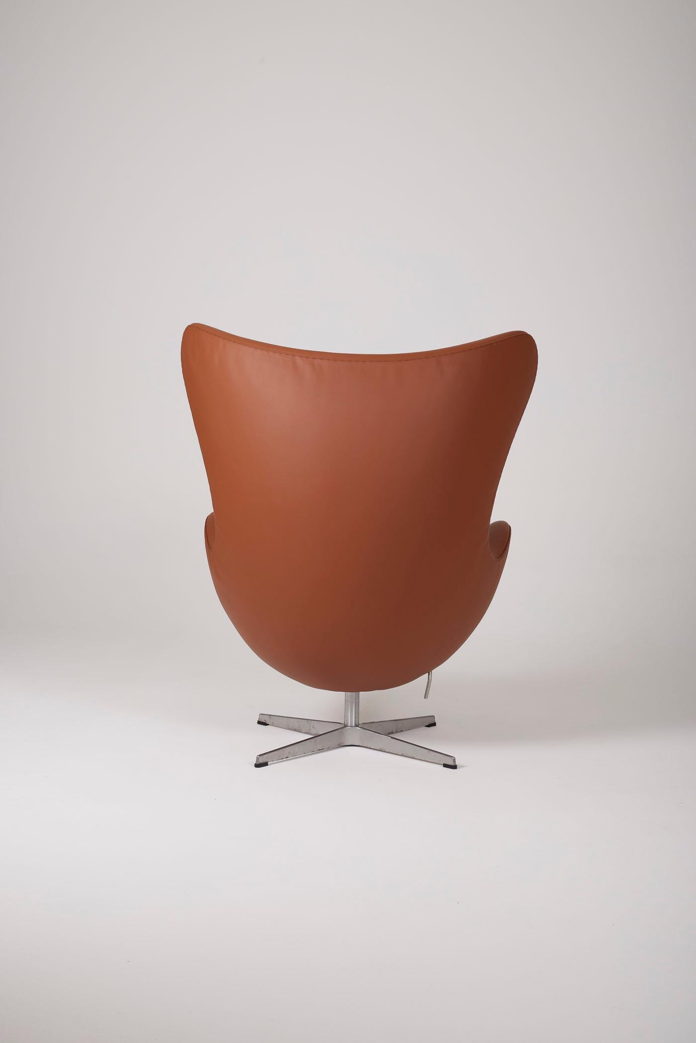 Leather Arne Jacobsen set For Sale