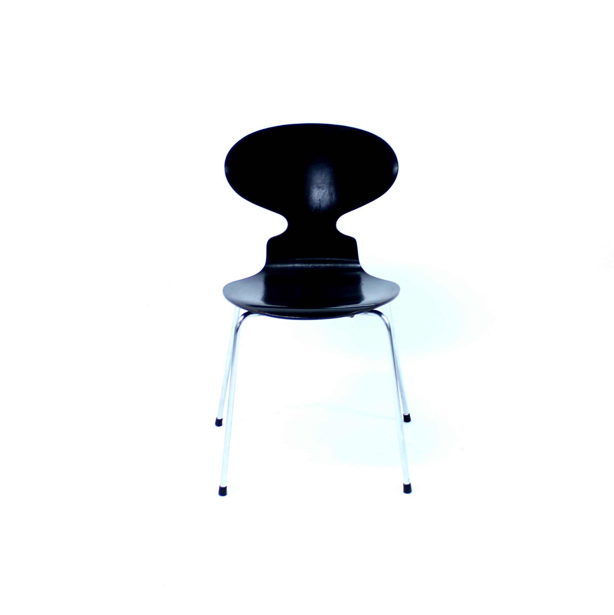 Arne Jacobsen, set of 4 Ant chairs, model, 3100, Fritz Hansen, 1969 3