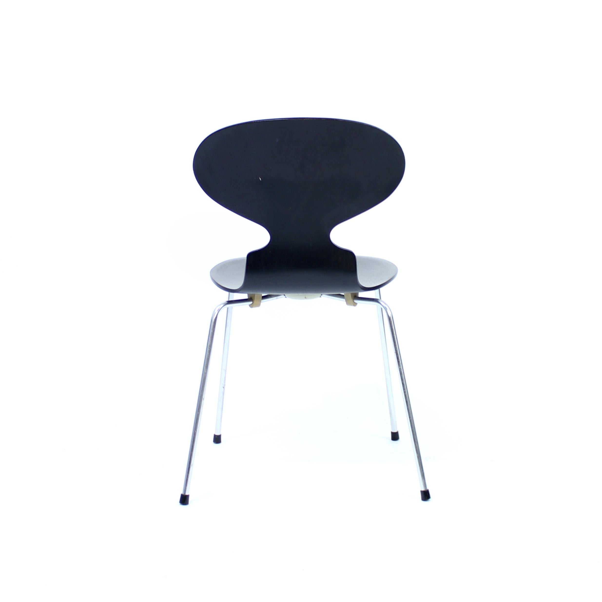 Arne Jacobsen, set of 4 Ant chairs, model, 3100, Fritz Hansen, 1969 5