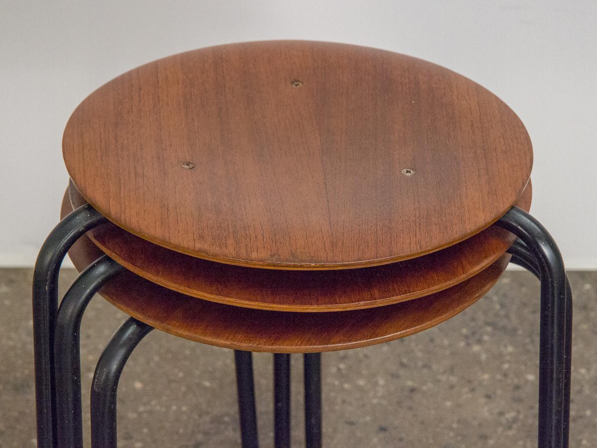 Danish Arne Jacobsen Stacking Dot Stools