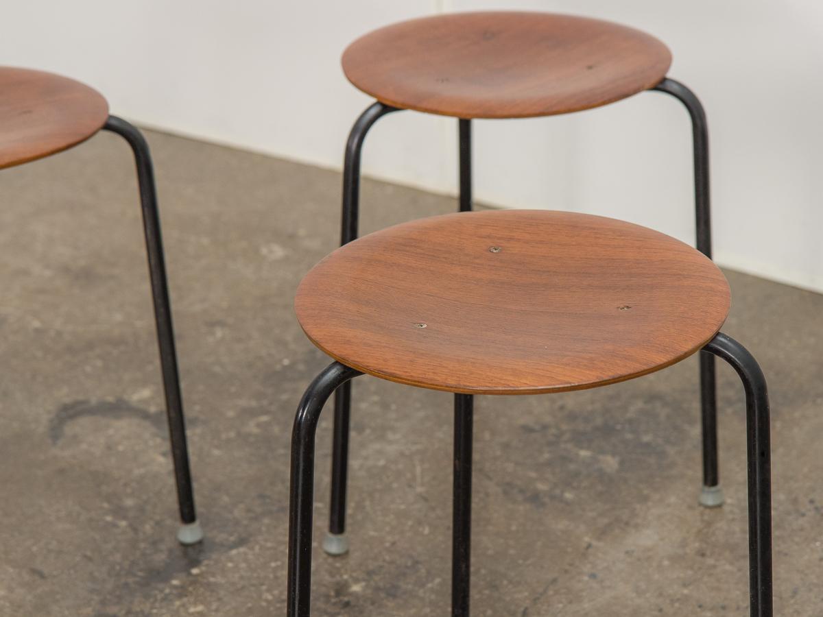 20th Century Arne Jacobsen Stacking Dot Stools