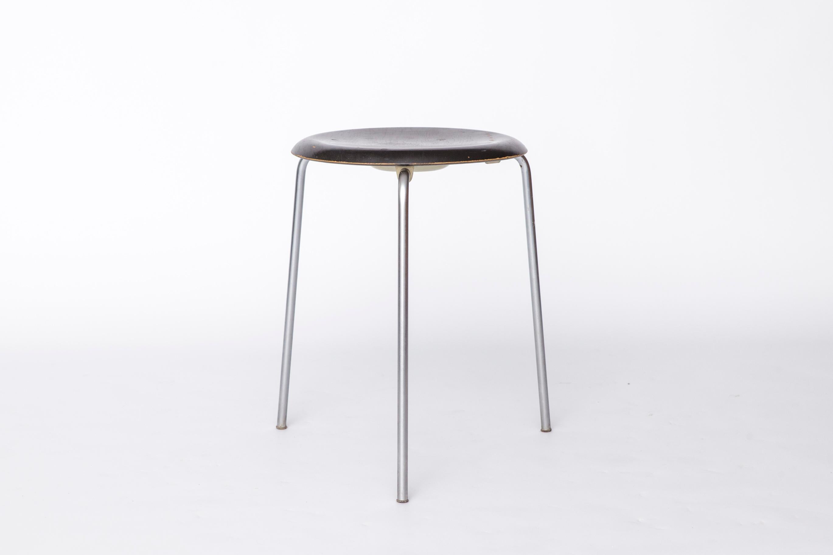 Danese Sgabello Arne Jacobsen per Fritz Hansen, Dot Dot 3170, 1950 Vintage in vendita