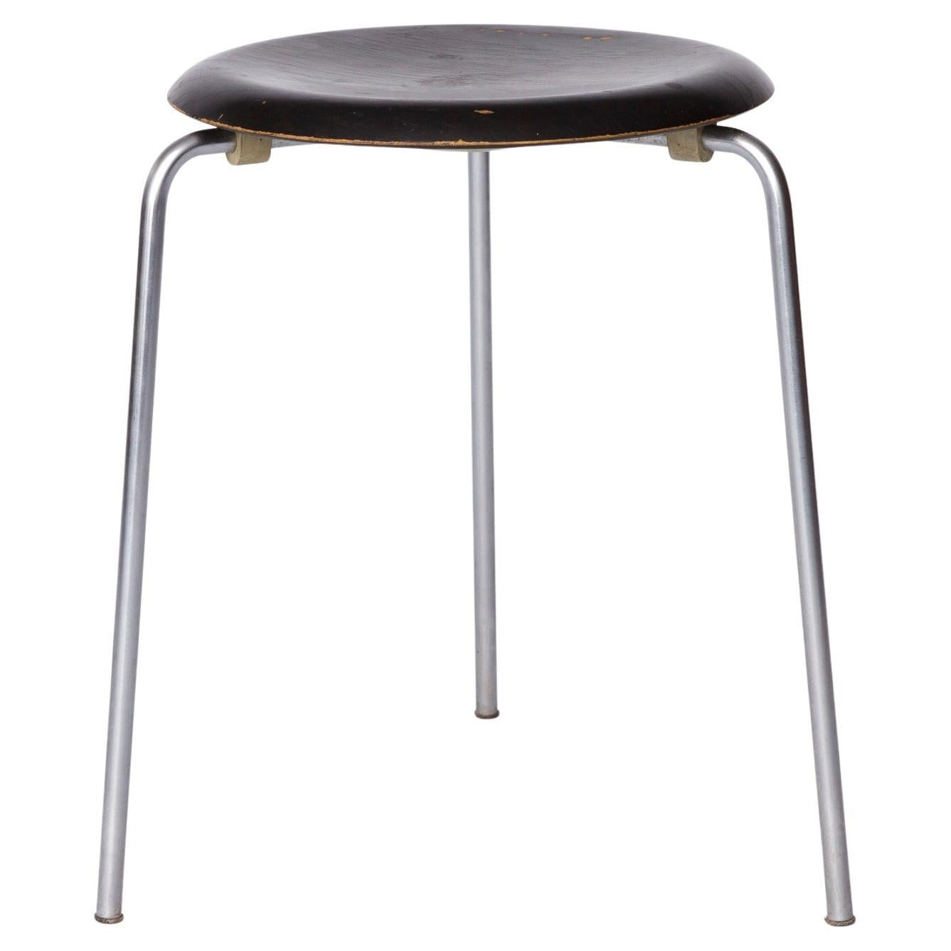 Sgabello Arne Jacobsen per Fritz Hansen, Dot Dot 3170, 1950 Vintage