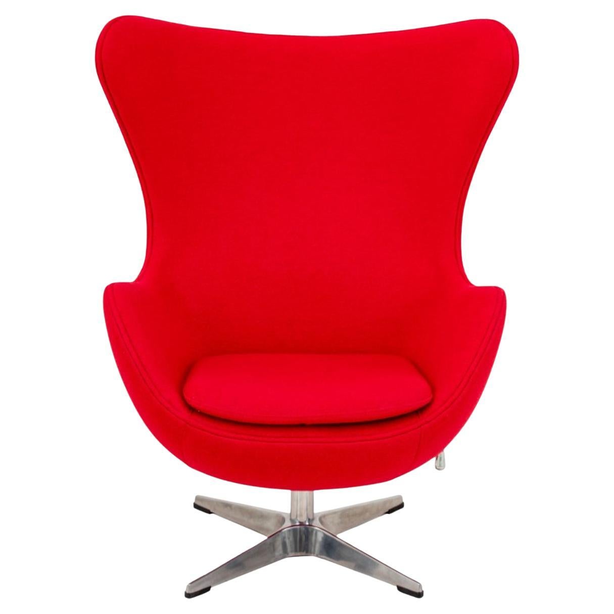 Silla Egg estilo Arne Jacobsen