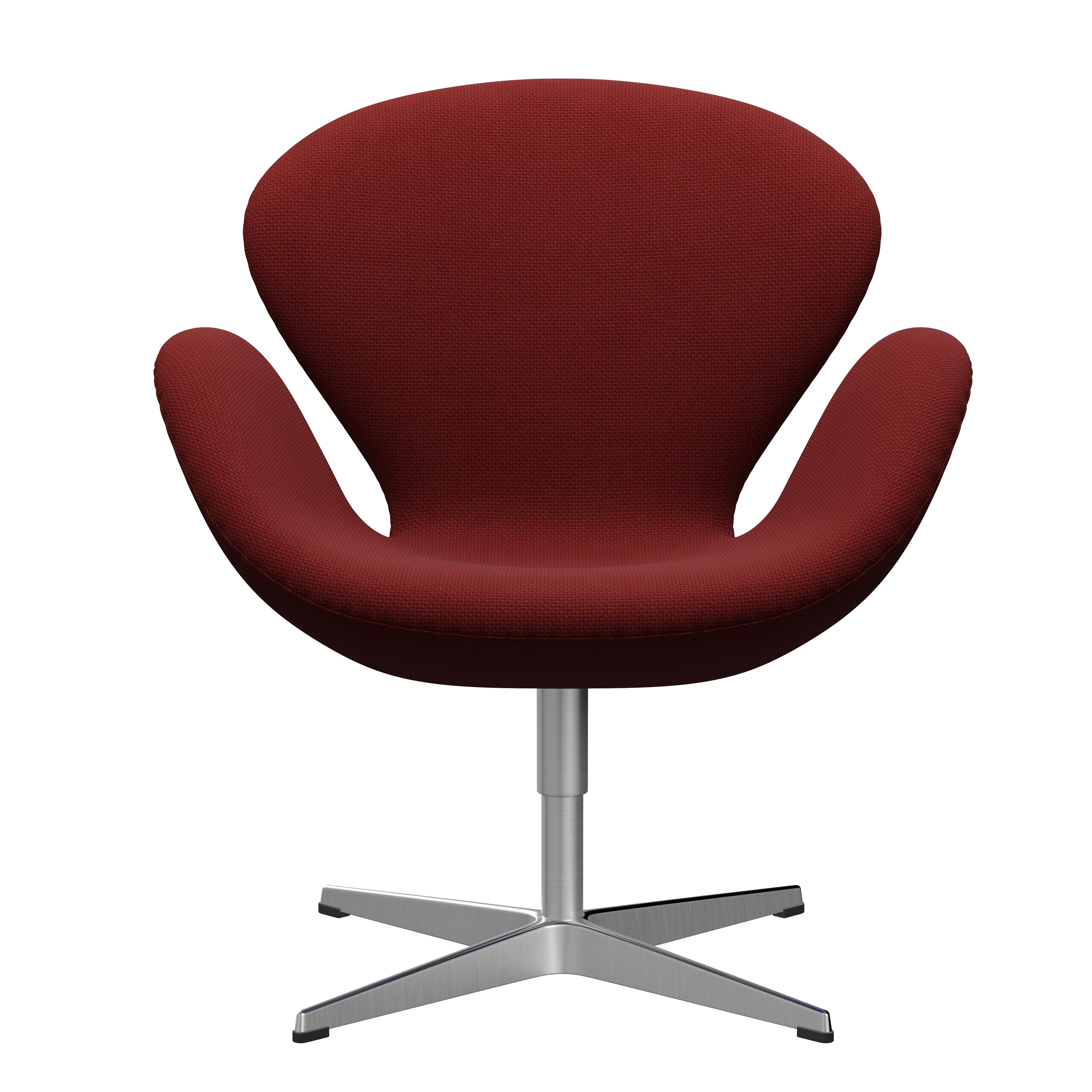 Arne Jacobsen 'Swan' Chair for Fritz Hansen in Fabric Upholstery (Cat. 1) For Sale 7