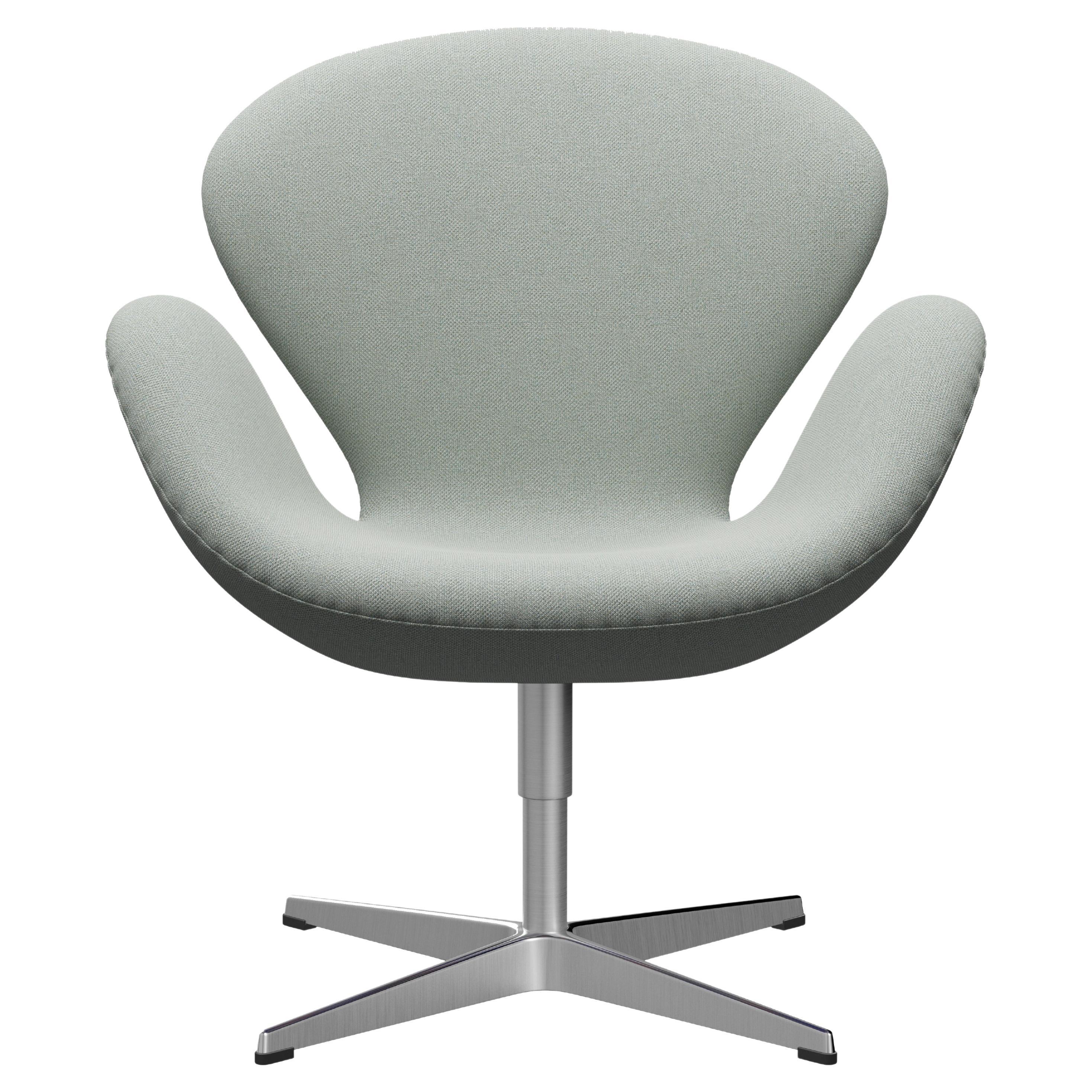 Arne Jacobsen 'Swan' Chair for Fritz Hansen in Fabric Upholstery (Cat. 2)