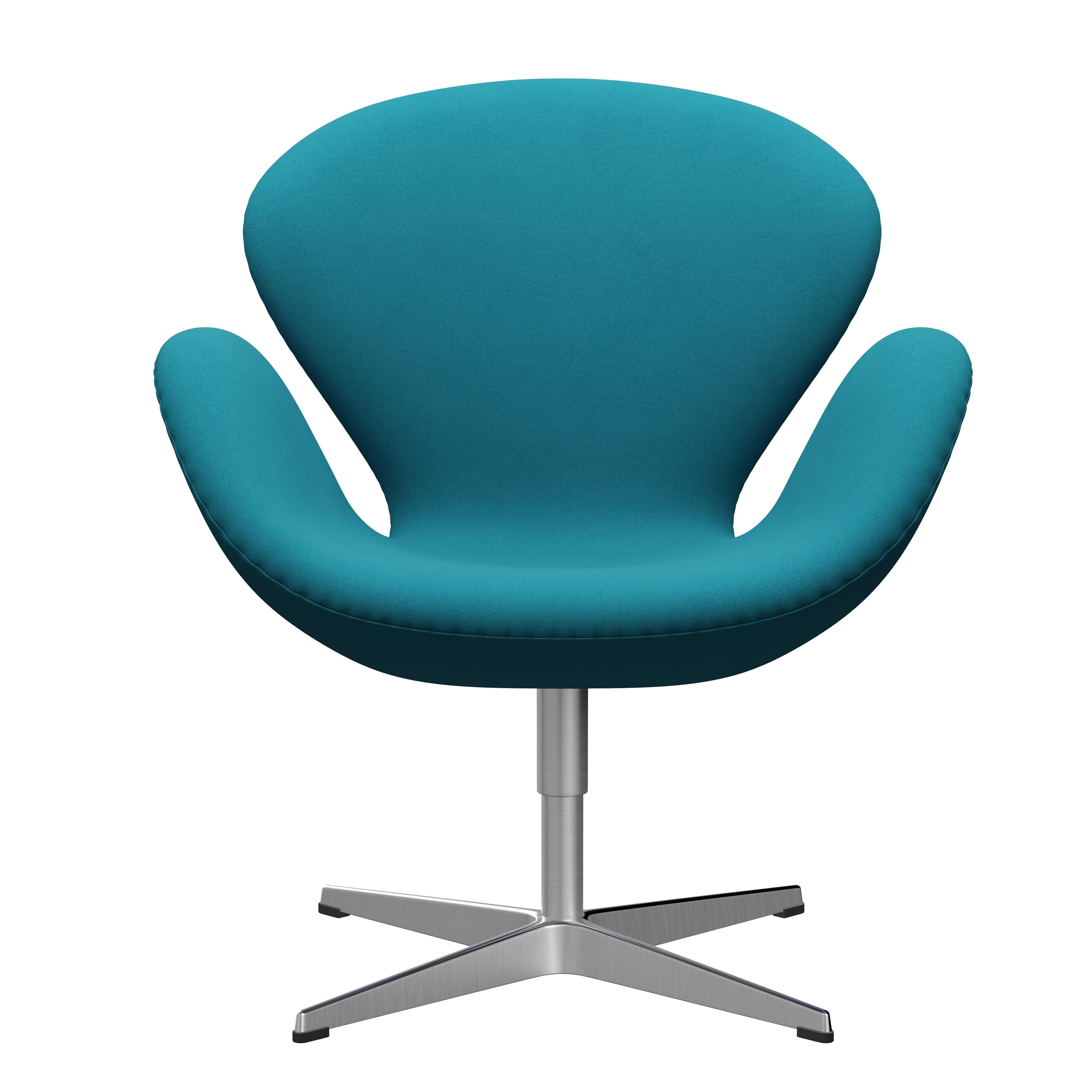 Sedia 'Swan' di Arne Jacobsen per Fritz Hansen con rivestimento in tessuto (Cat. 3) in vendita 9