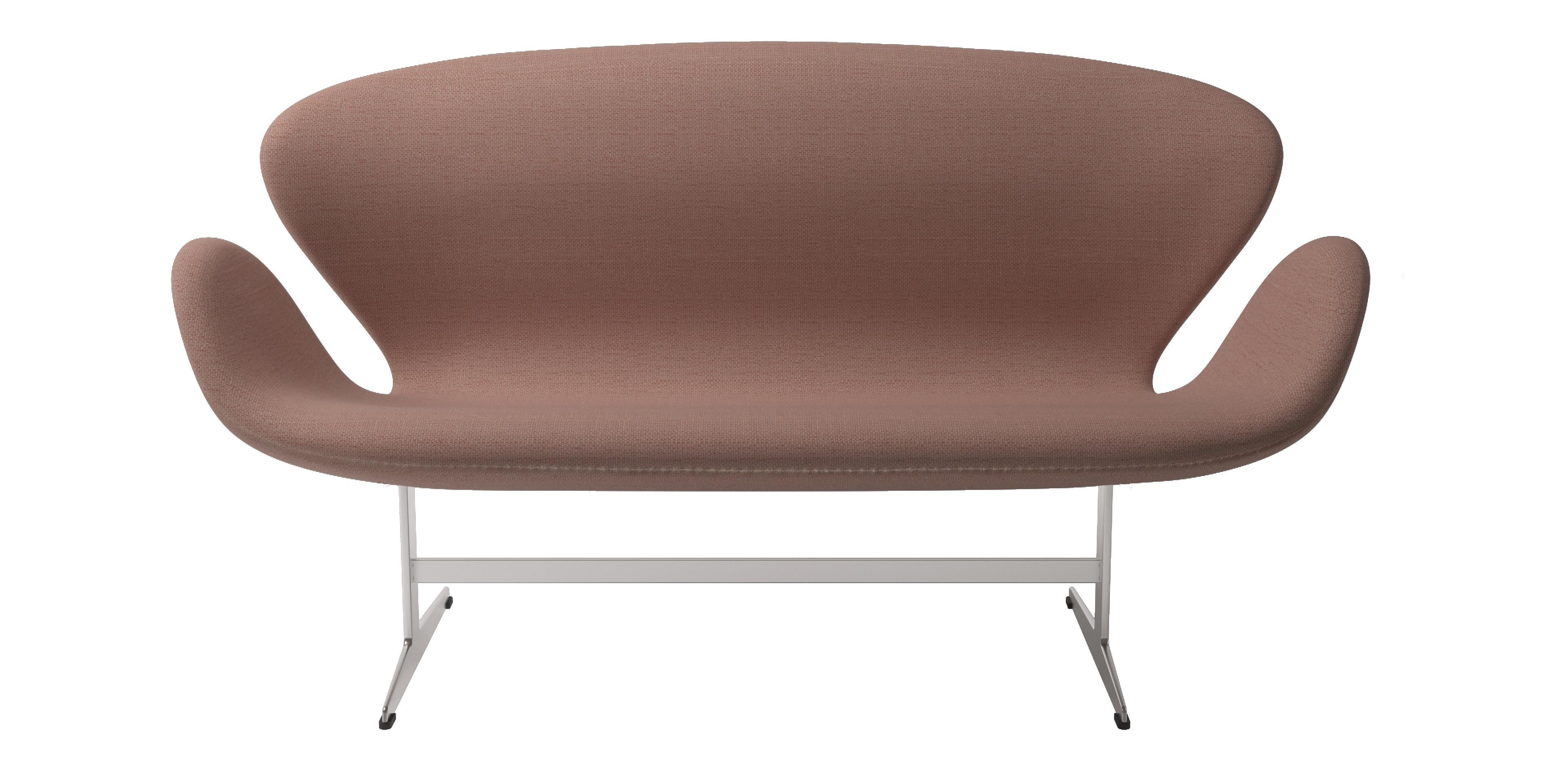Arne Jacobsen 'Swan' Sofa for Fritz Hansen in Christianshavn Fabric Upholstery For Sale 4