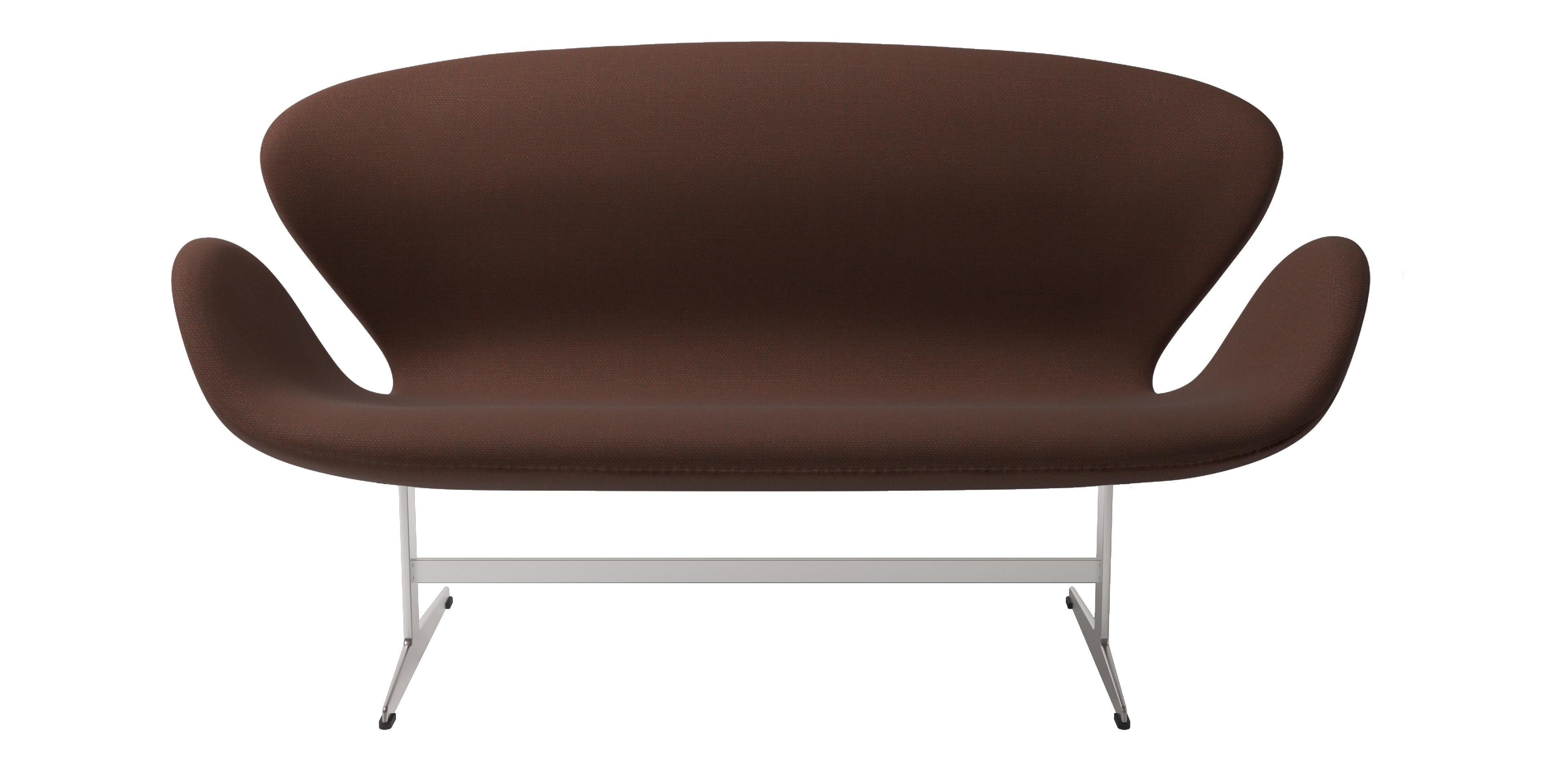 Arne Jacobsen 'Swan' Sofa for Fritz Hansen in Christianshavn Fabric Upholstery For Sale 5