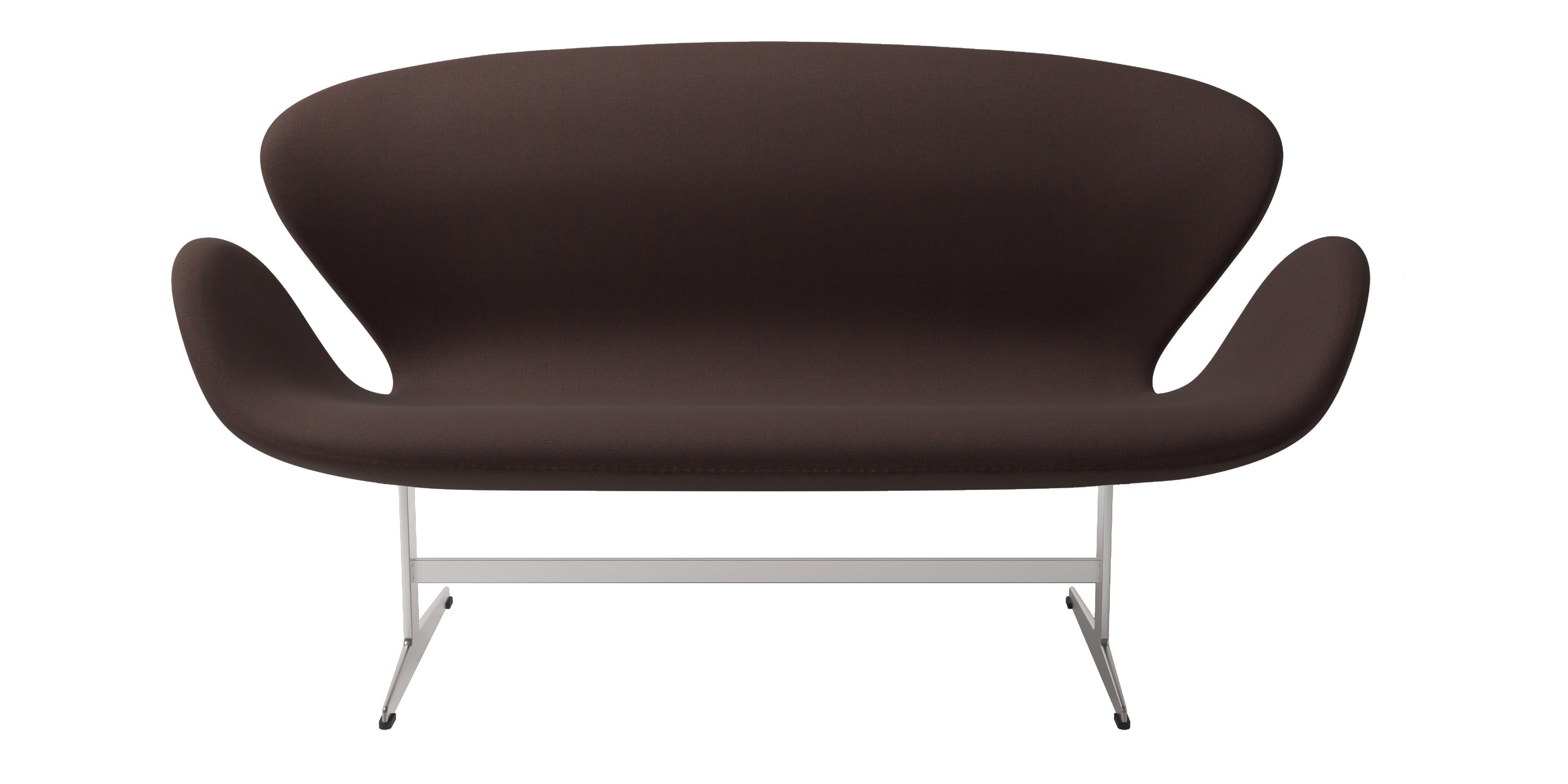 Arne Jacobsen 'Swan' Sofa for Fritz Hansen in Christianshavn Fabric Upholstery For Sale 6