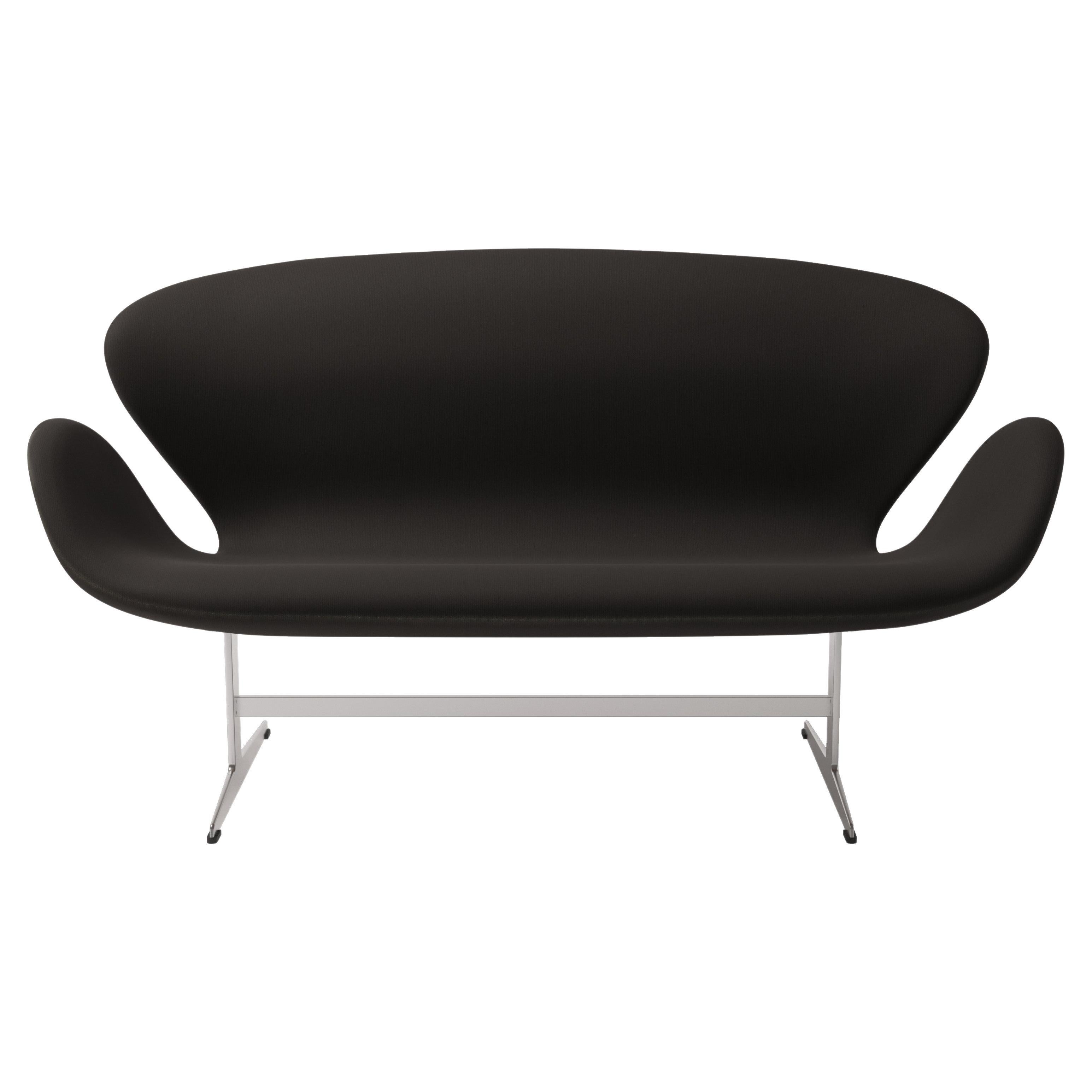 Canapé "Swan" de Arne Jacobsen pour Fritz Hansen, tissu d'ameublement Christianshavn en vente