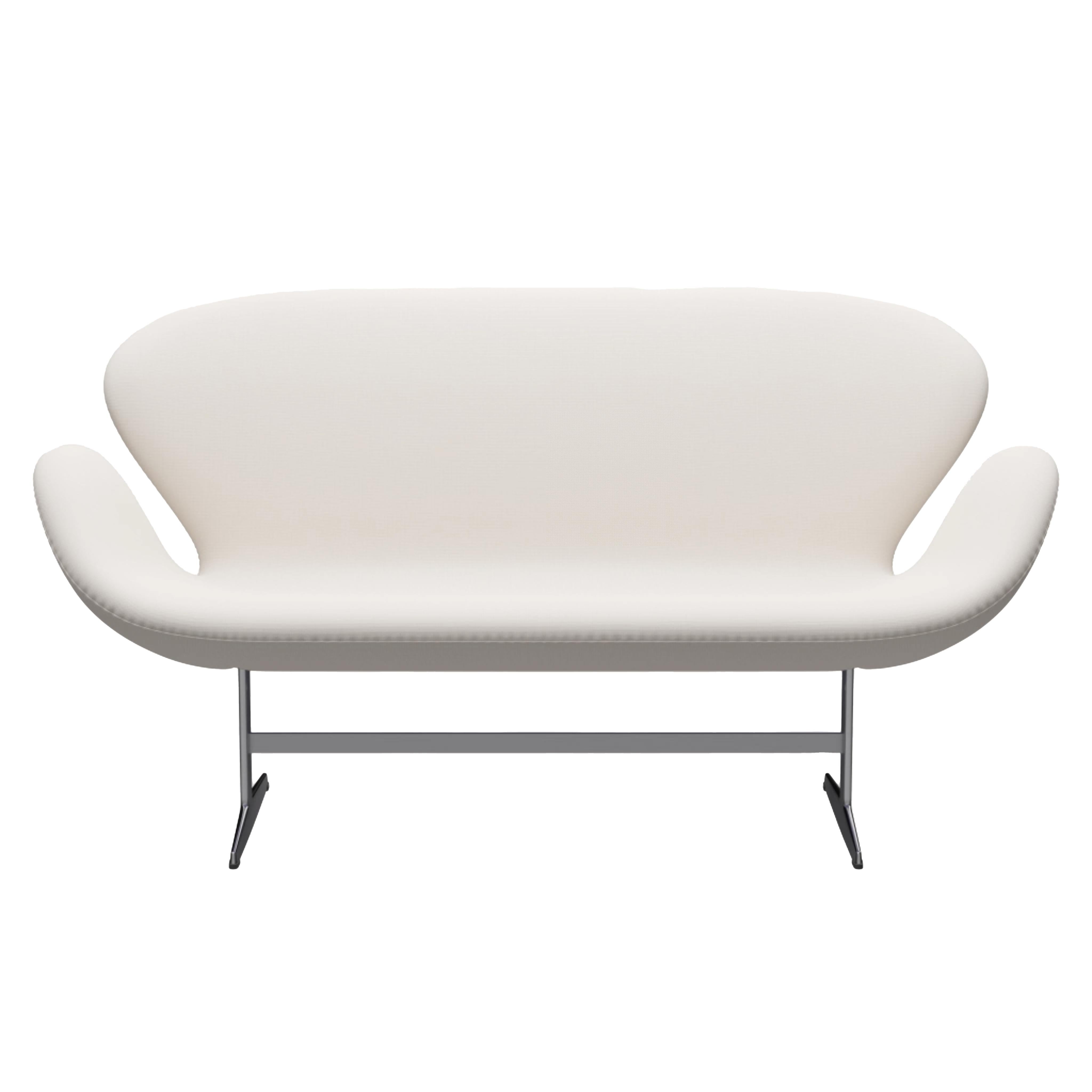 Contemporary Arne Jacobsen 'Swan' Sofa for Fritz Hansen in Fabric Upholstery (Cat. 1) For Sale