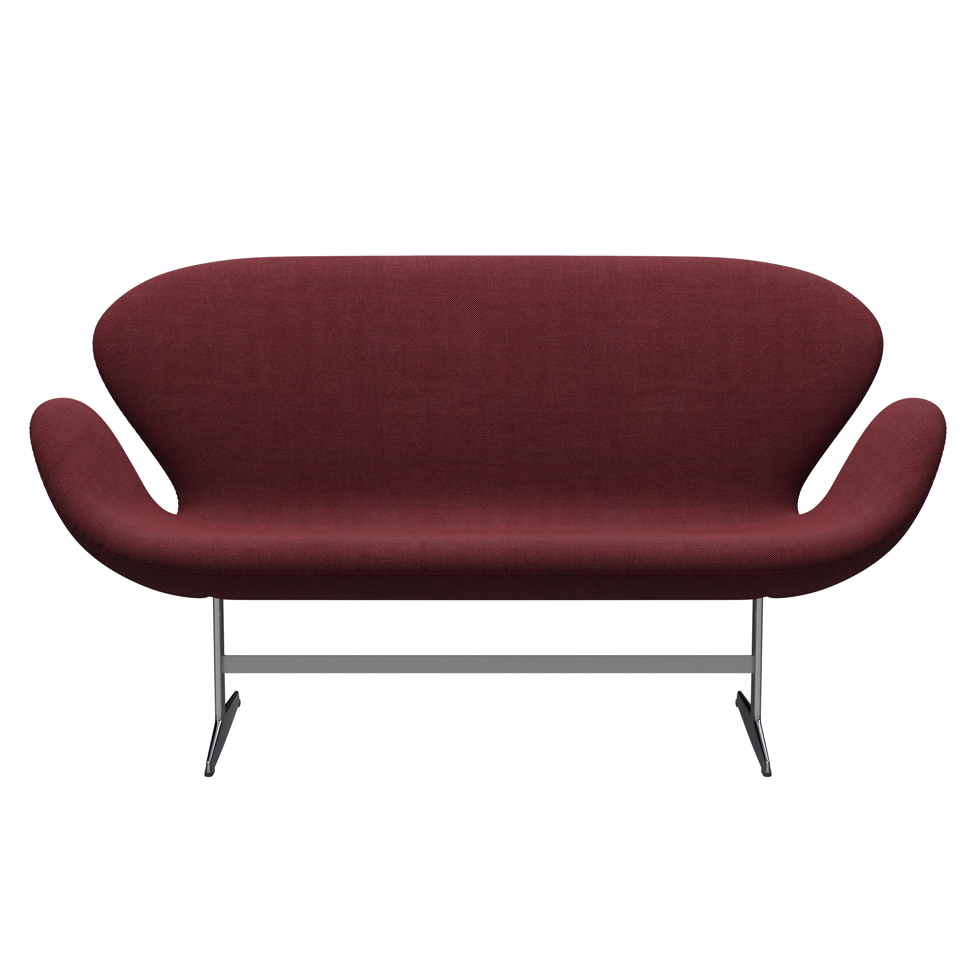 Arne Jacobsen 'Swan' Sofa for Fritz Hansen in Fabric Upholstery (Cat. 2) For Sale 3