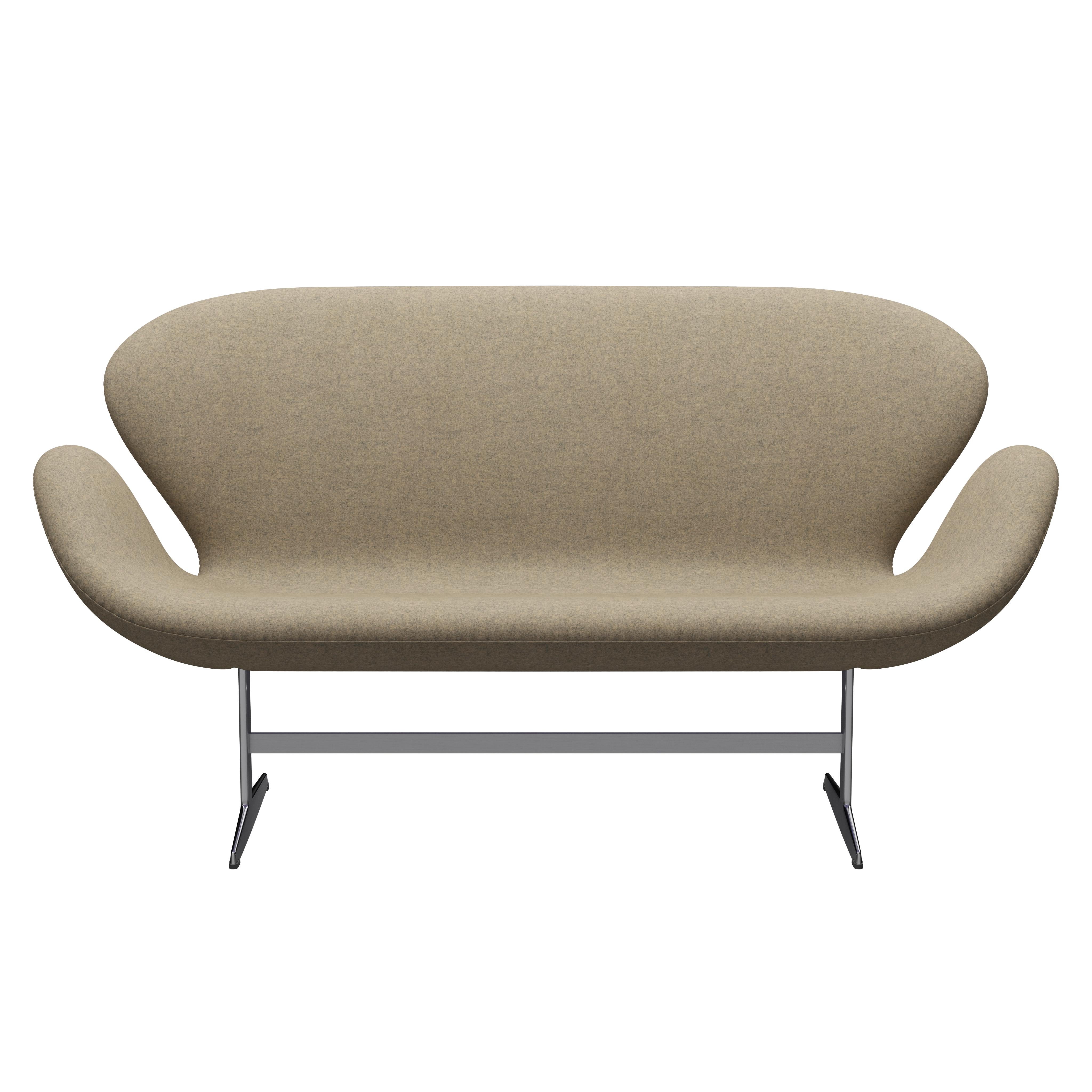Contemporary Arne Jacobsen 'Swan' Sofa for Fritz Hansen in Fabric Upholstery (Cat. 2) For Sale