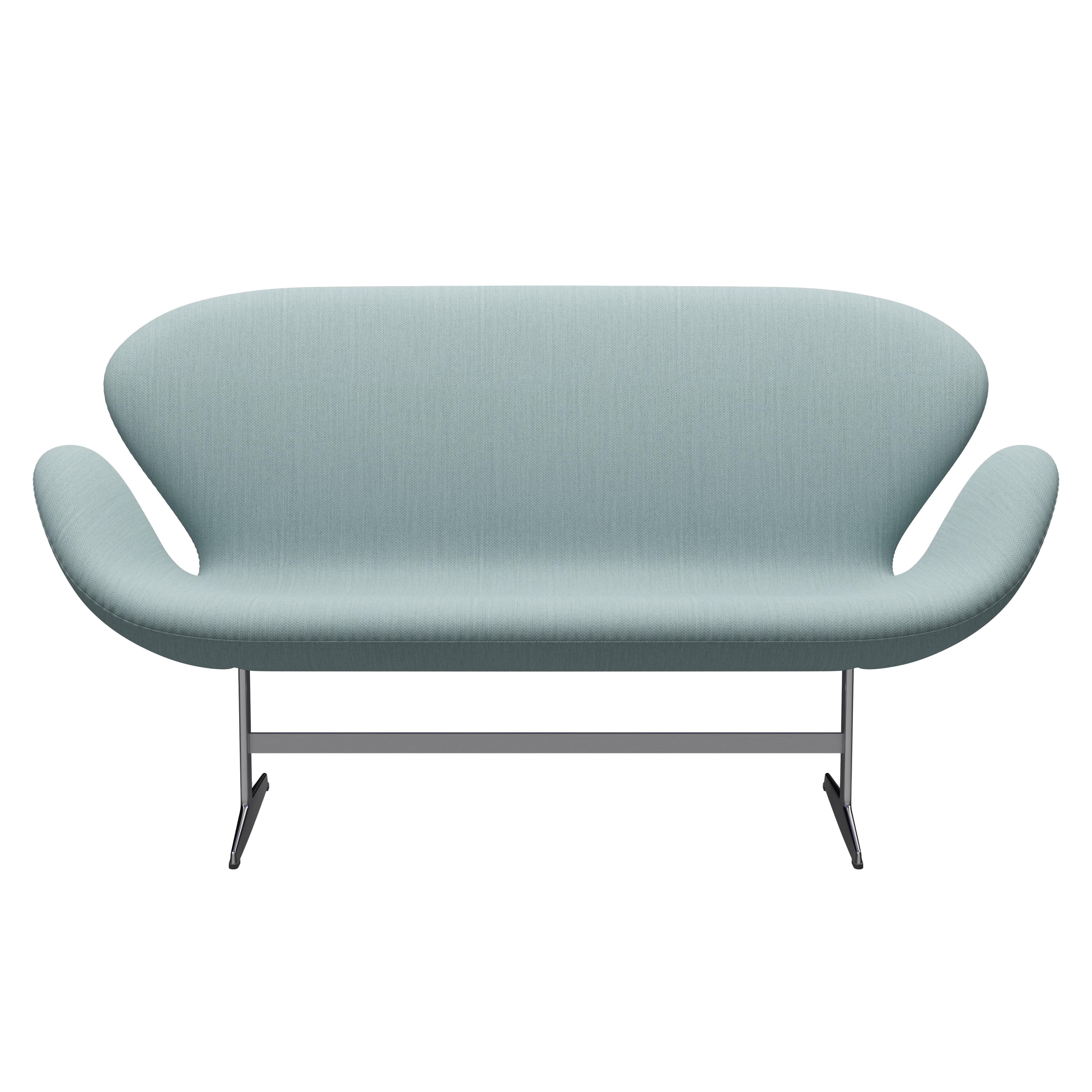 Arne Jacobsen 'Swan' Sofa for Fritz Hansen in Fabric Upholstery (Cat. 2) For Sale 1