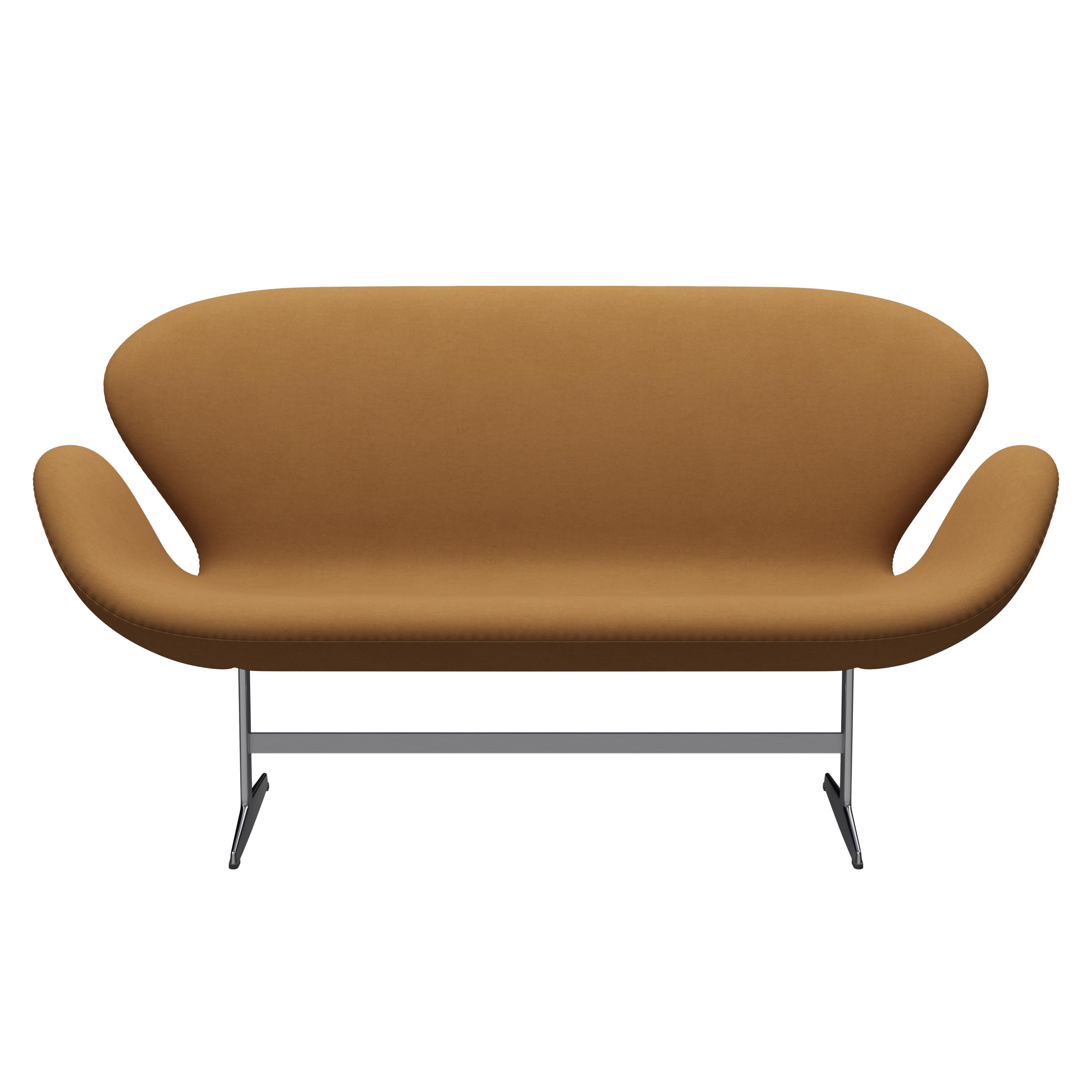 Arne Jacobsen 'Swan' Sofa for Fritz Hansen in Fabric Upholstery (Cat. 3) For Sale 6