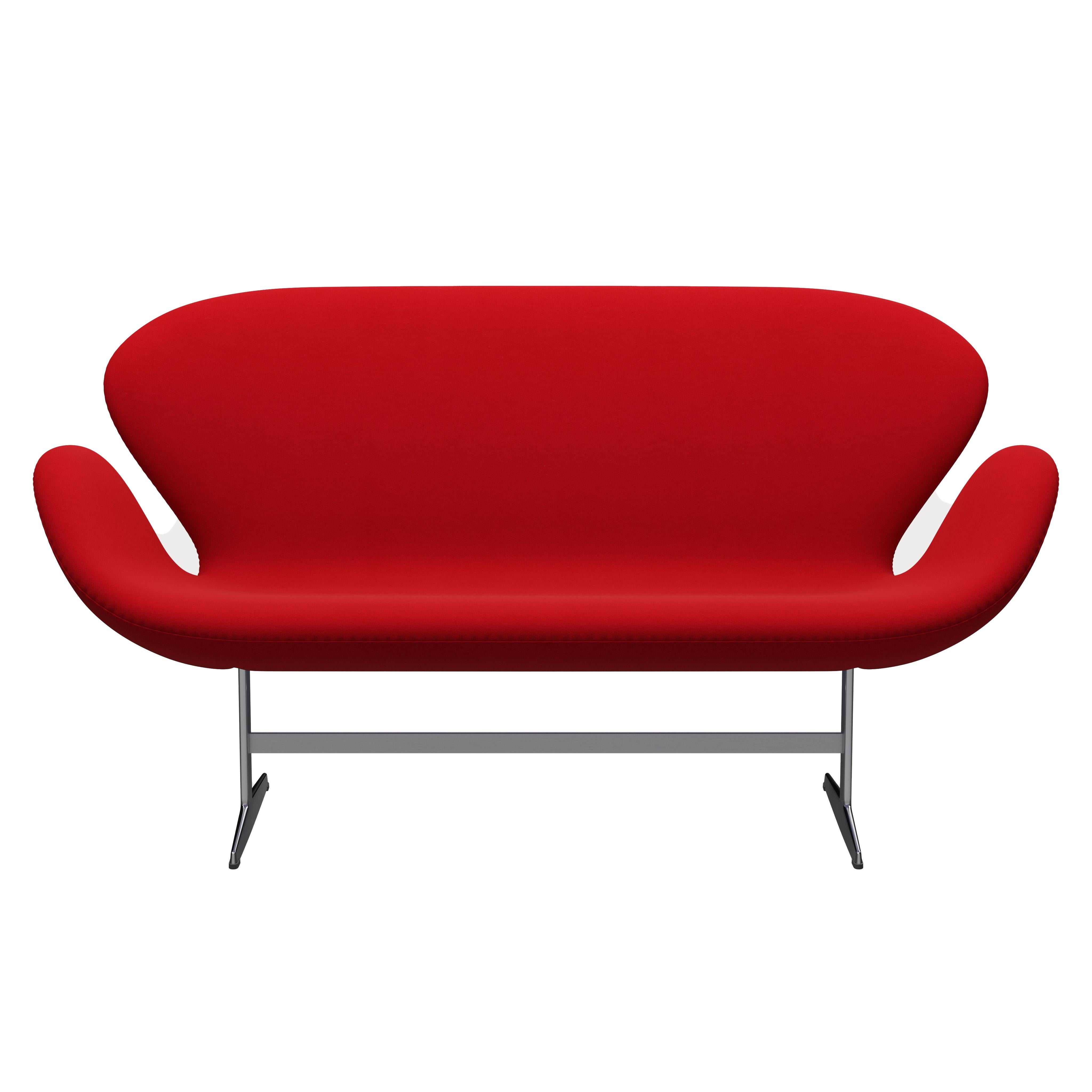 Arne Jacobsen 'Swan' Sofa for Fritz Hansen in Fabric Upholstery (Cat. 3) For Sale 7