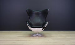 Arne Jacobsen the Egg Chair Cow Leather Elegance, 1980s