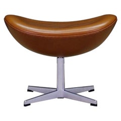 Arne Jacobsen The Egg Chair Footrest Danish Design