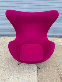 Arne Jacobsen Klappbarer Eierstuhl für Fritz Hansen