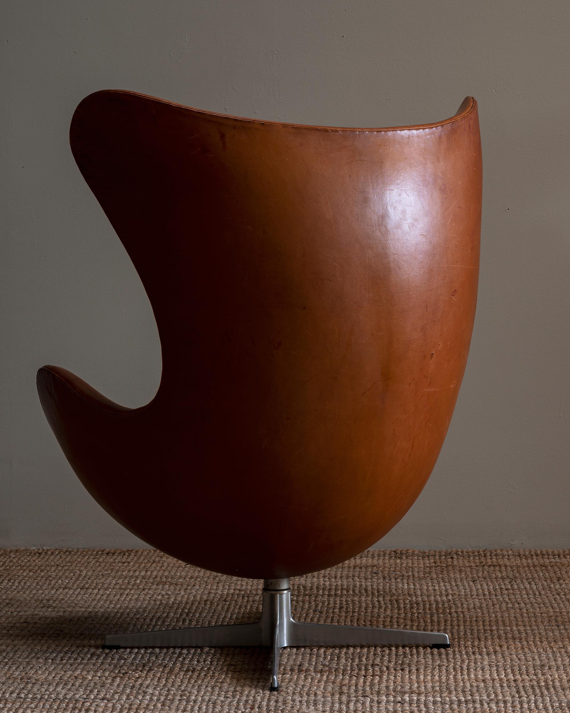 Arne Jacobson „Egg“-Stuhl für Fritz Hansen, 1958 (Moderne der Mitte des Jahrhunderts) im Angebot