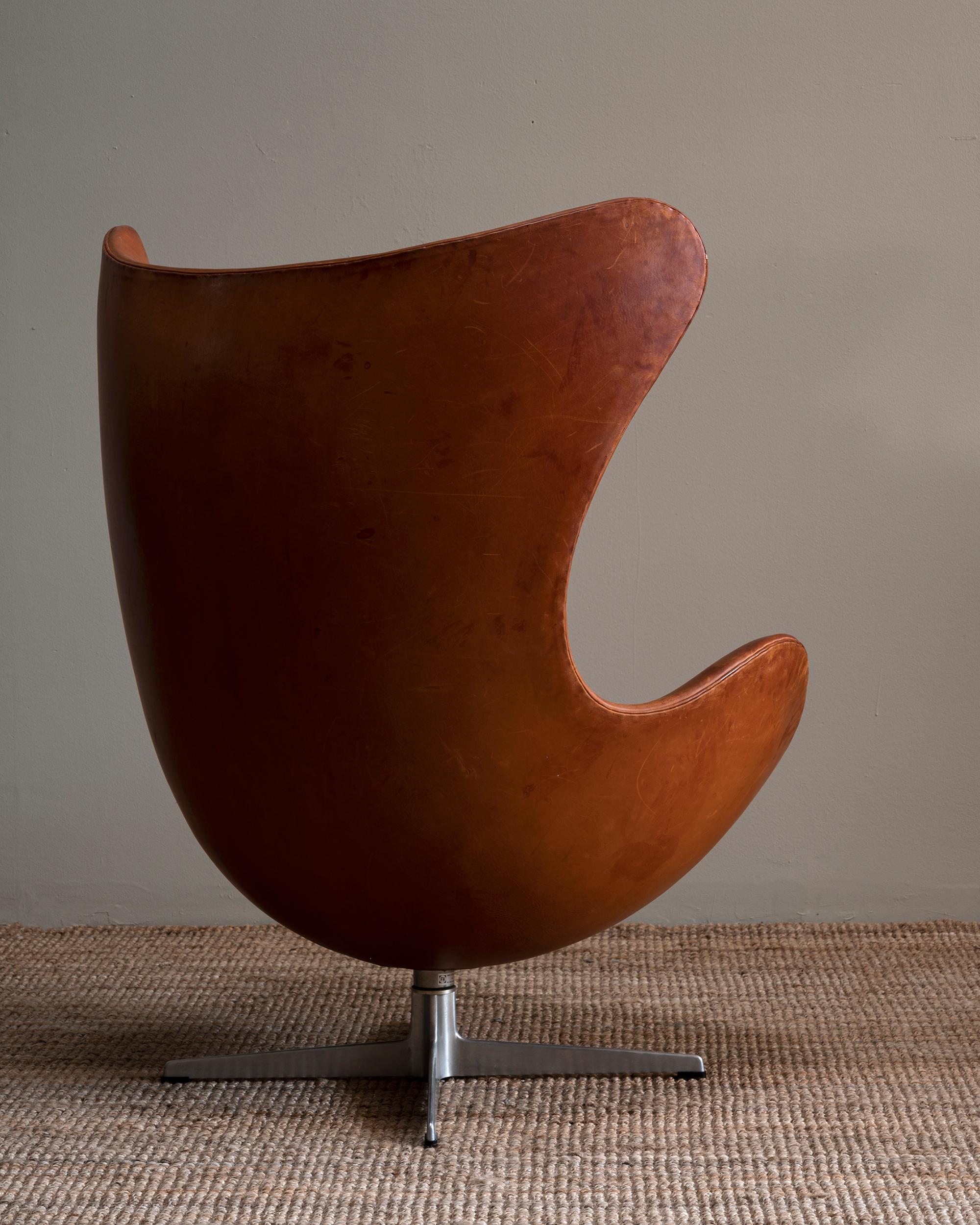 Arne Jacobson „Egg“-Stuhl für Fritz Hansen, 1958 (Handgefertigt) im Angebot
