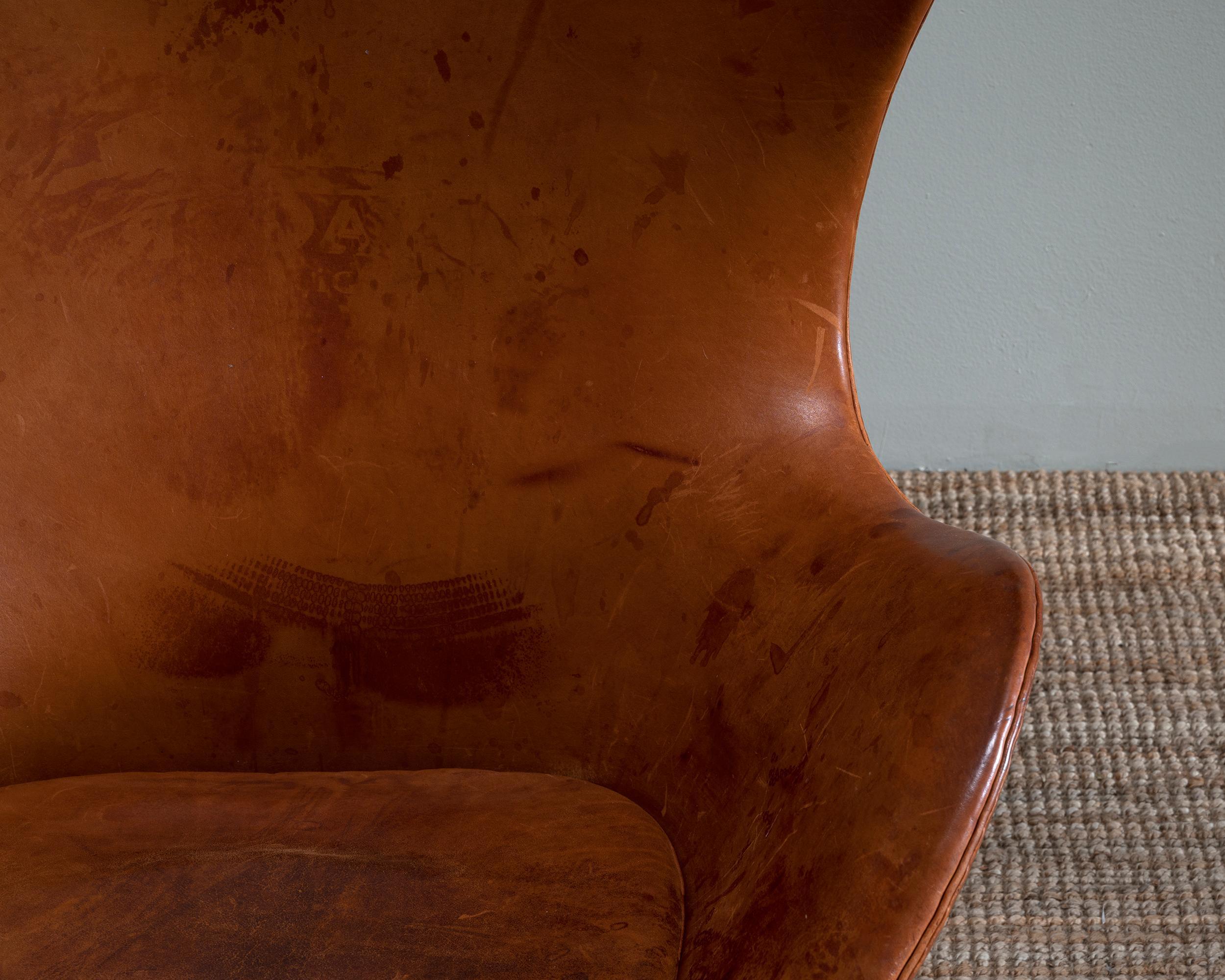 Arne Jacobson „Egg“-Stuhl für Fritz Hansen, 1958 (20. Jahrhundert) im Angebot