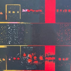 Arne L. Hansen - Grabado abstracto, 1979