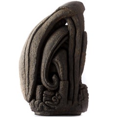 Composition organique de l'artiste suédois Arne Lundell, 1988, pierre de granit, unique