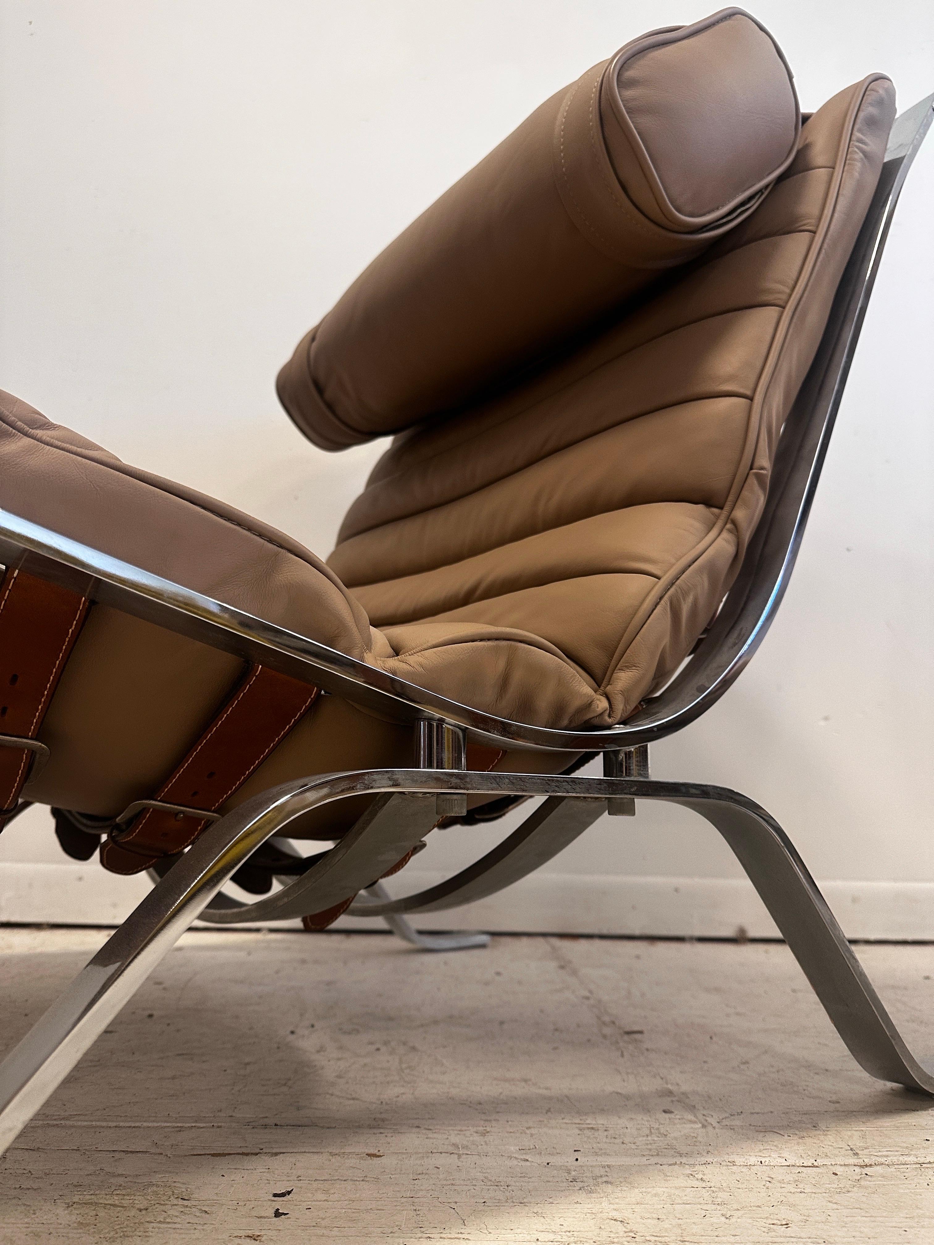 Arne Norell ‘Ari’ chair pair For Sale 8