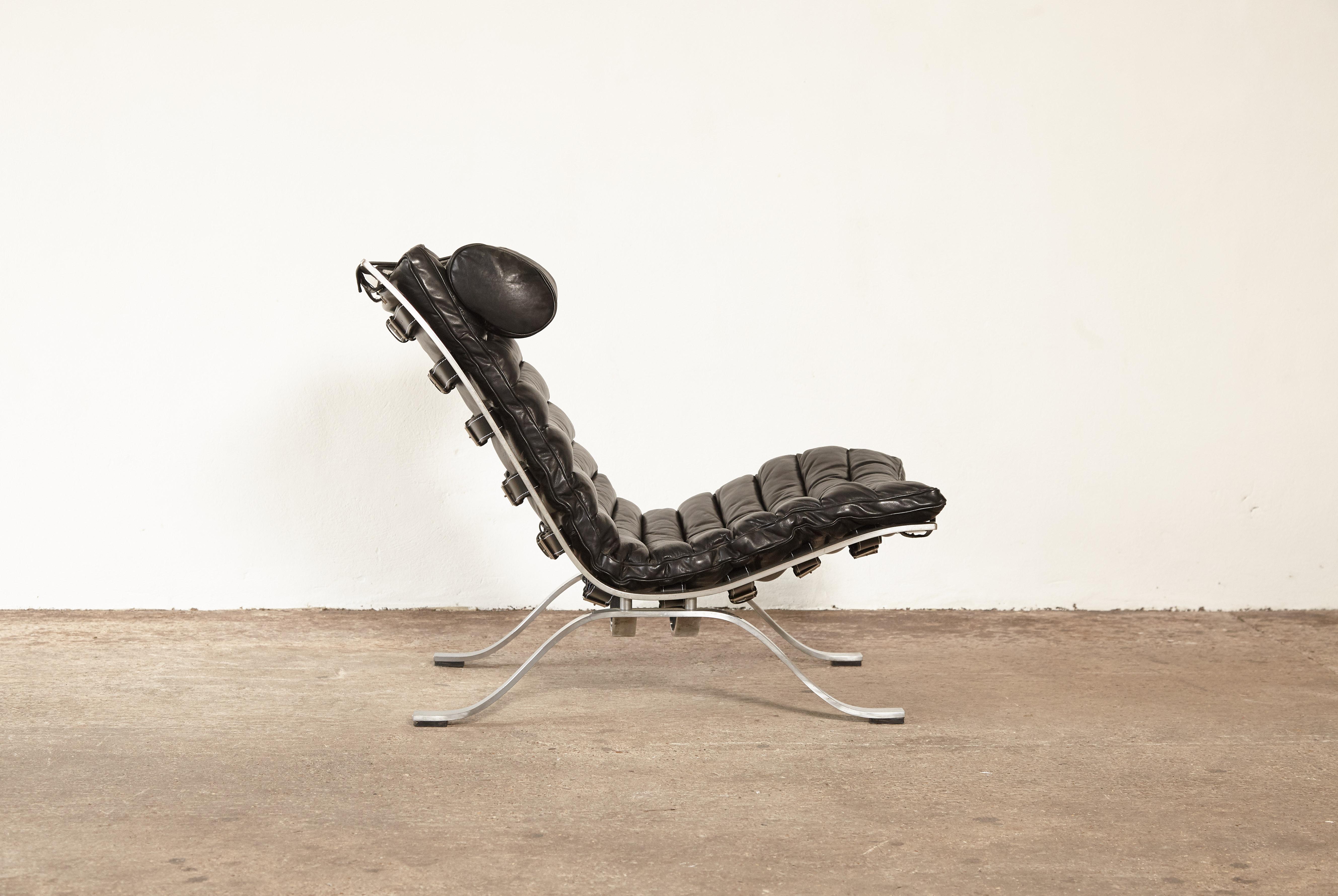 Mid-Century Modern Arne Norell Ari Lounge Chair, 1970s, Sweden