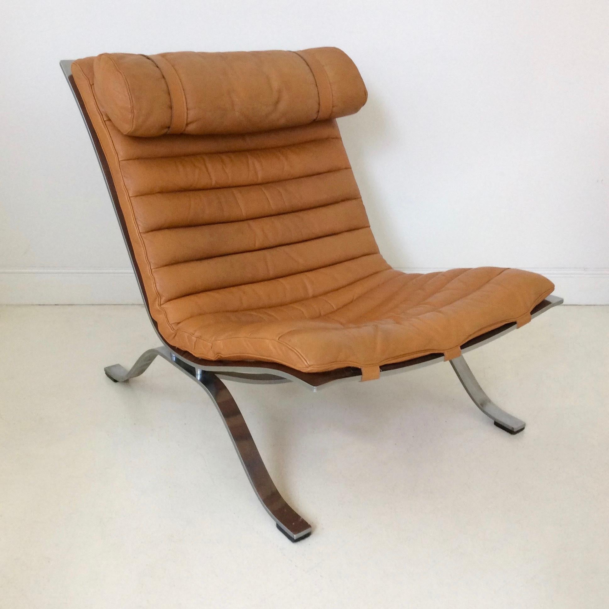 Arne Norell Ari Lounge Chair, circa 1965, Sweden (Skandinavische Moderne)