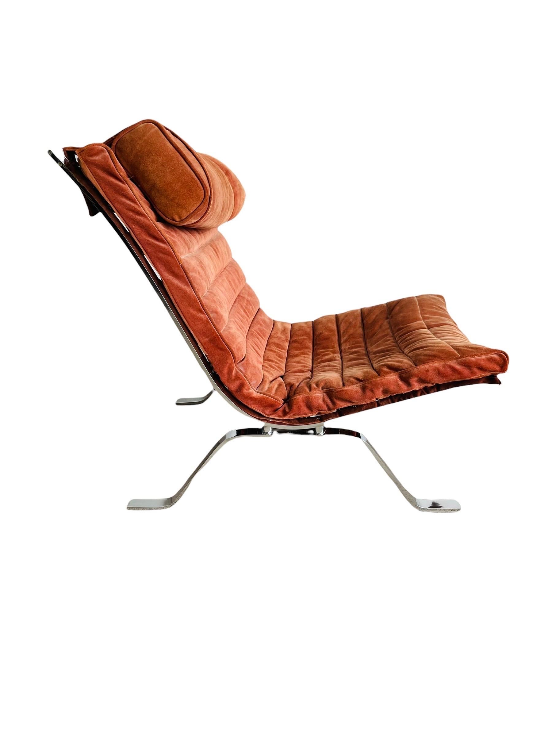 Swedish Arne Norell - “Ari” Lounge Chair & Ottoman 