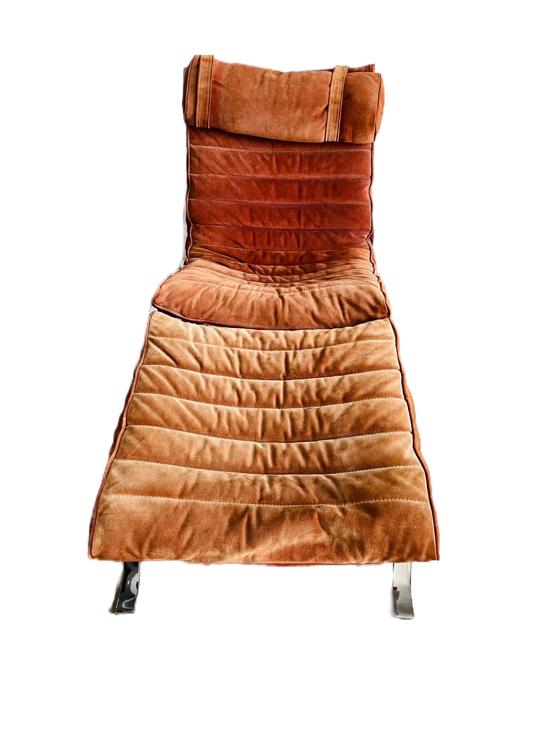 Velvet Arne Norell - “Ari” Lounge Chair & Ottoman 