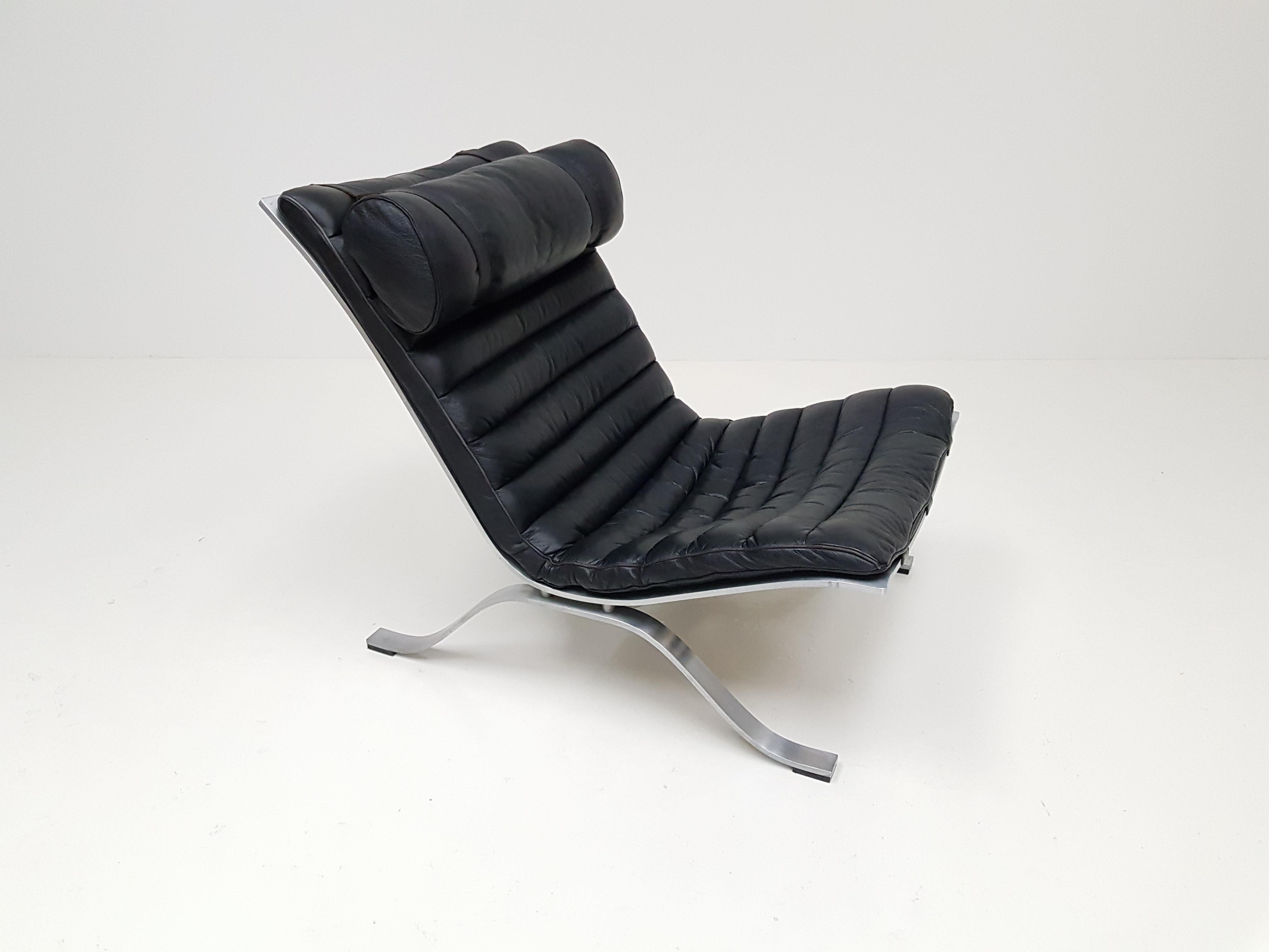 Arne Norell 'Ari' Lounge Chair with Ottoman, 1966, Norell Möbe 2