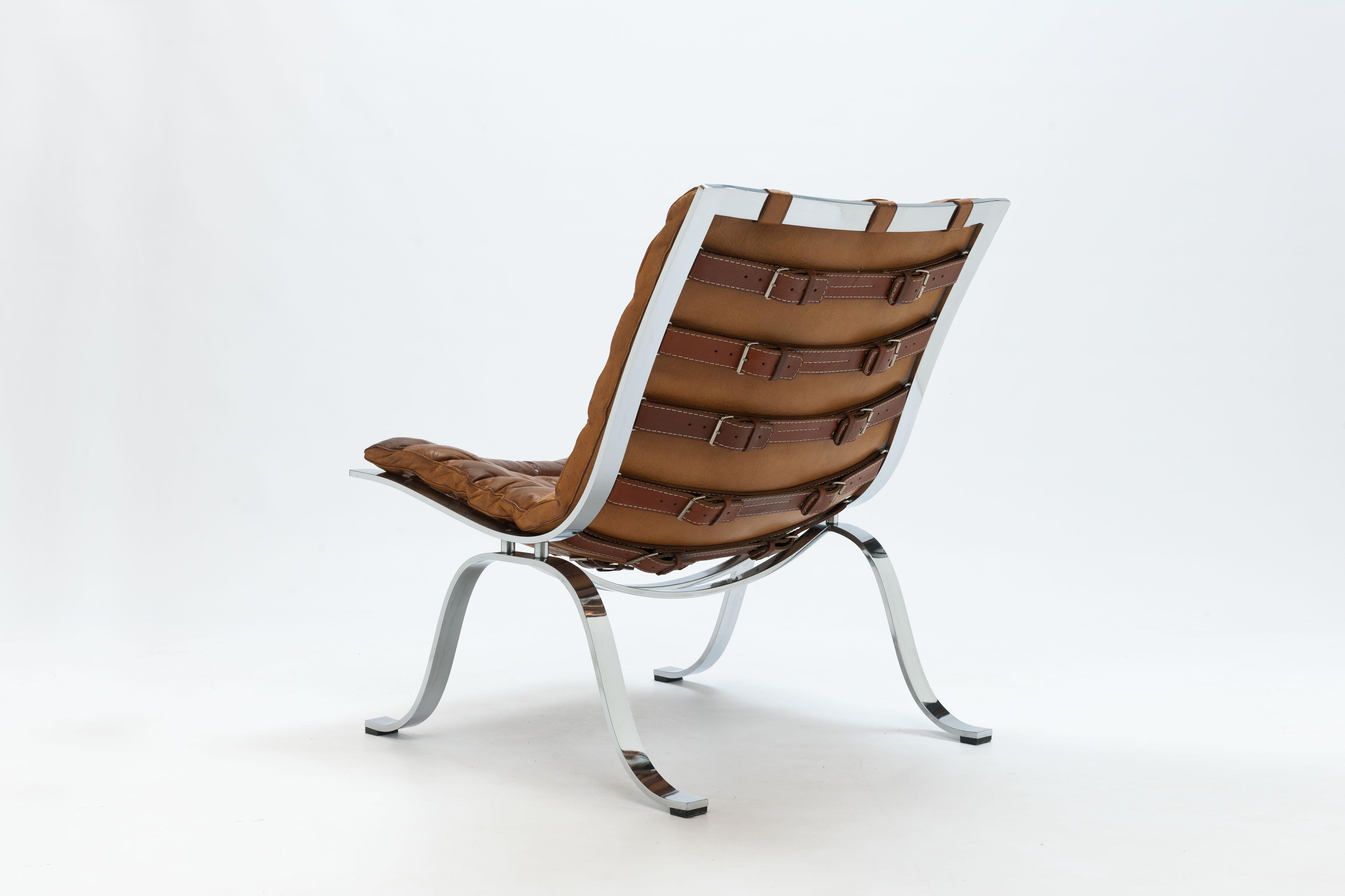 Swedish Arne Norell Ariet Lounge Chair