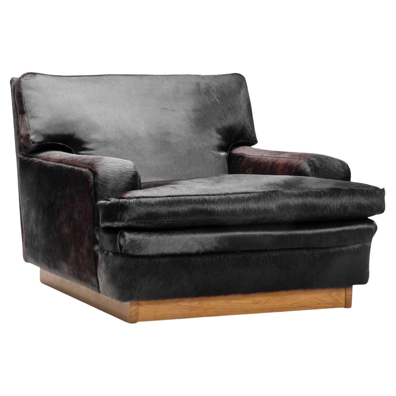 Arne Norell Sessel aus Rindsleder für Norell Möbel AB, Schweden Mitte des 20. im Angebot