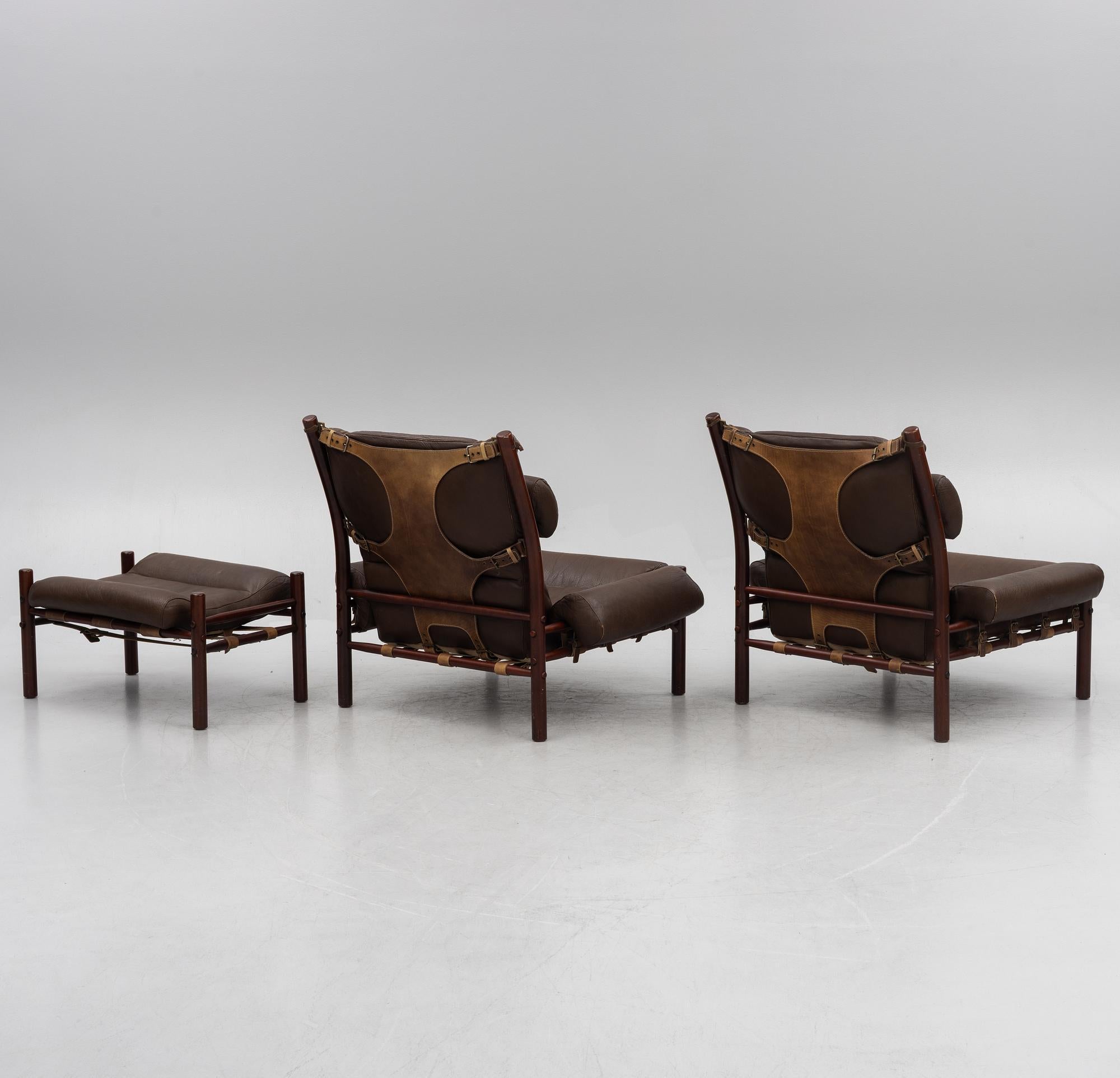 Mid-Century moderno Arne Norell Poltrona 