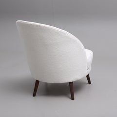 ARNE NORELL armchair asymmetric made in Sweden around 1960