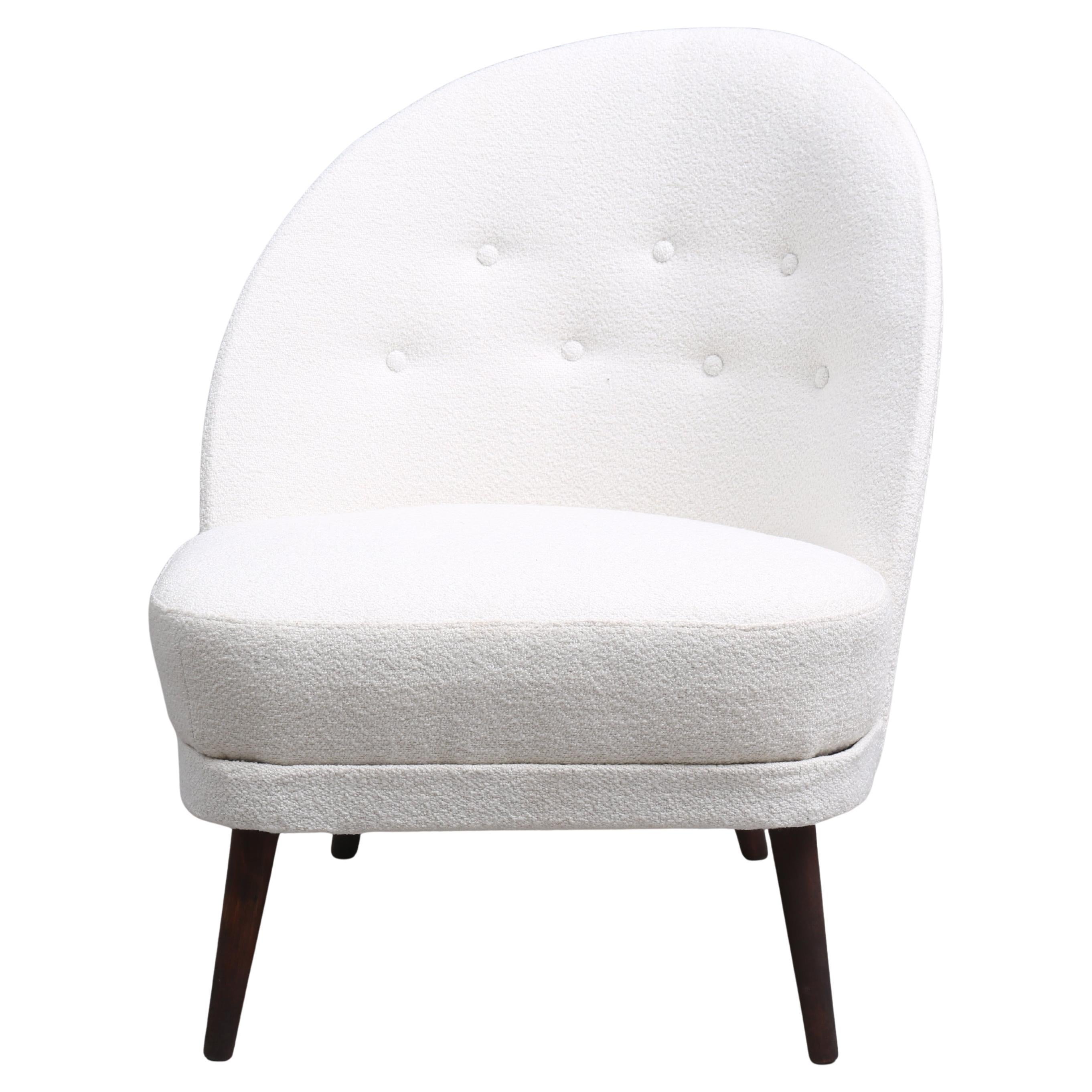 ARNE NORELL armchair asymmetric made in Sweden around 1960