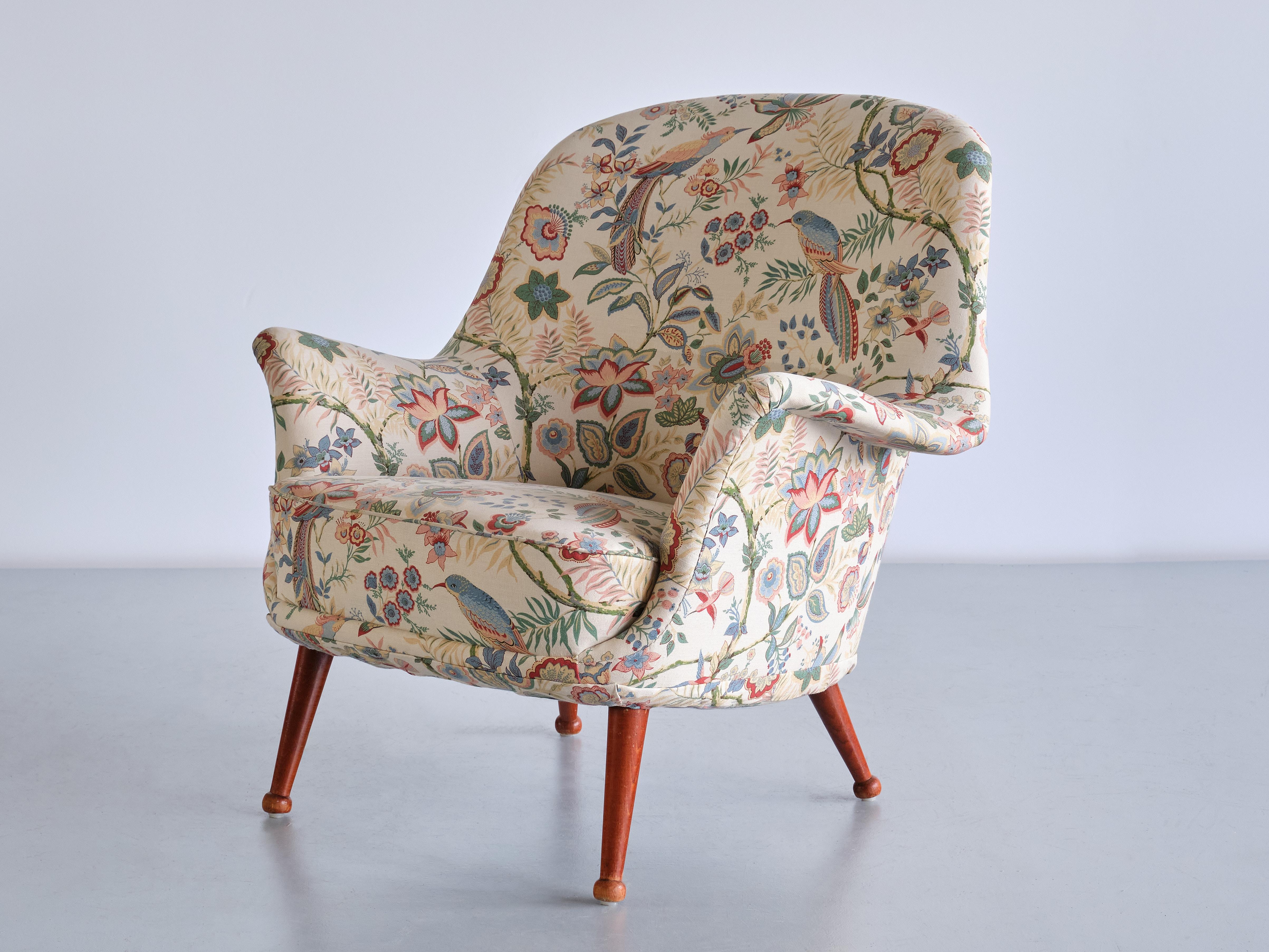 Arne Norell 'Divina' Armchair, Westbergs Möbler AB, Sweden, 1950s 3