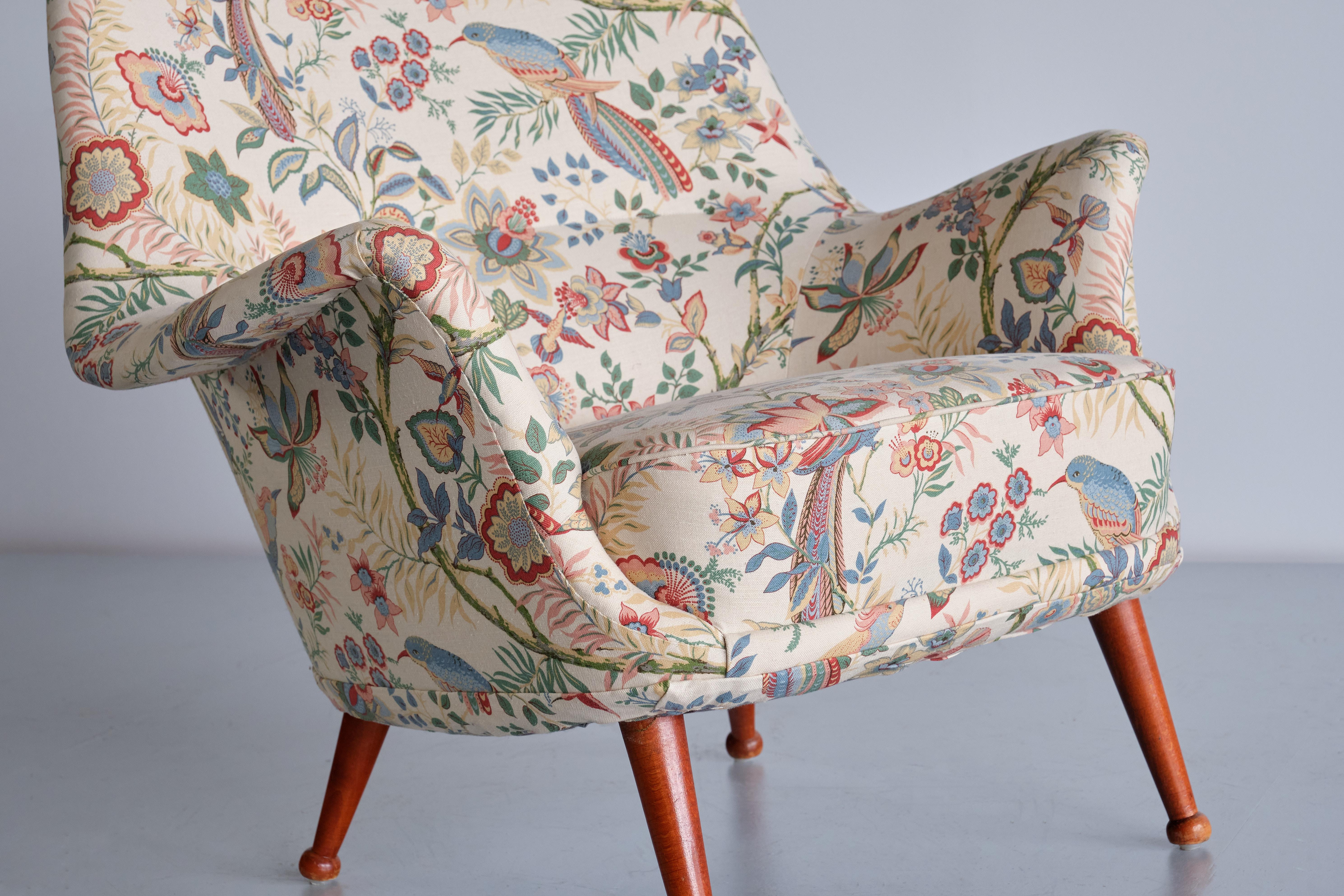 Arne Norell 'Divina' Armchair, Westbergs Möbler AB, Sweden, 1950s 4